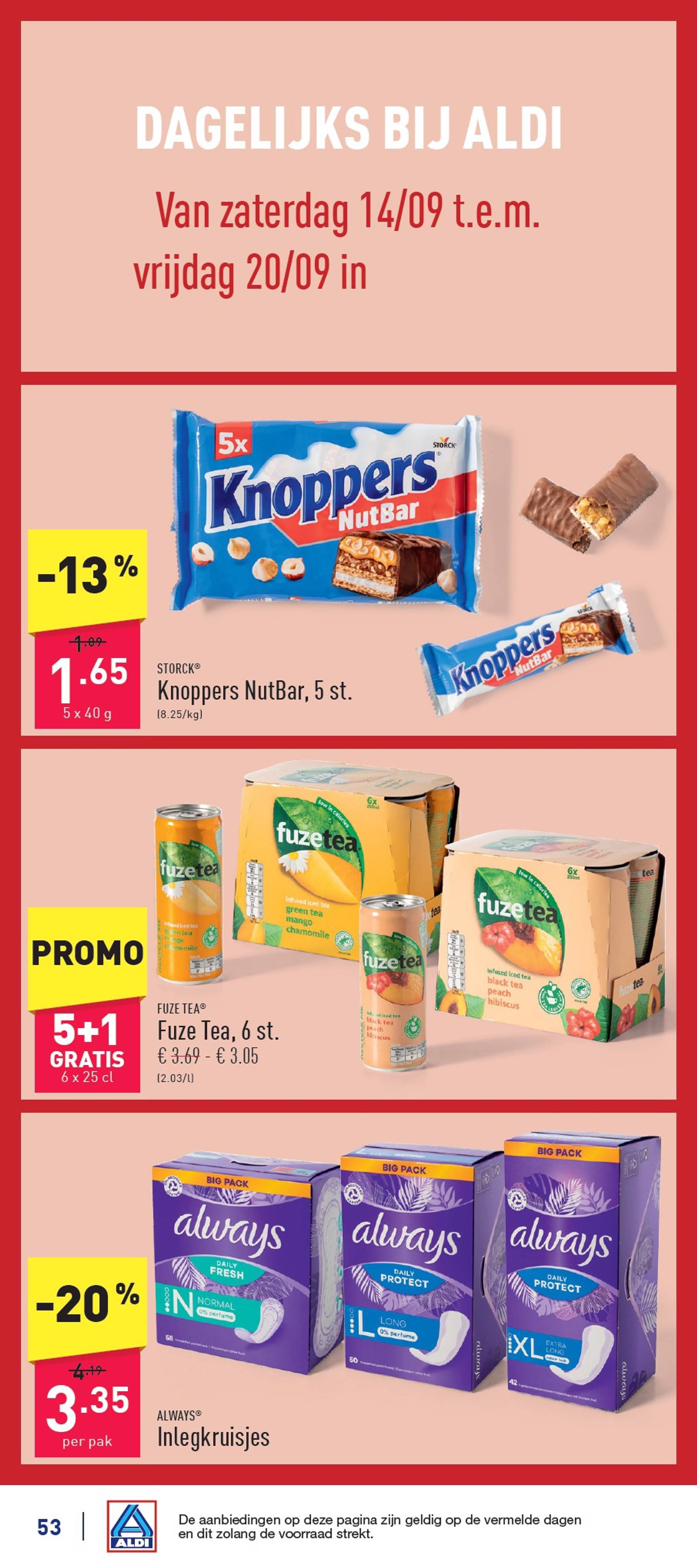 aldi - ALDI folder huidig 09.09. - 14.09. - page: 53