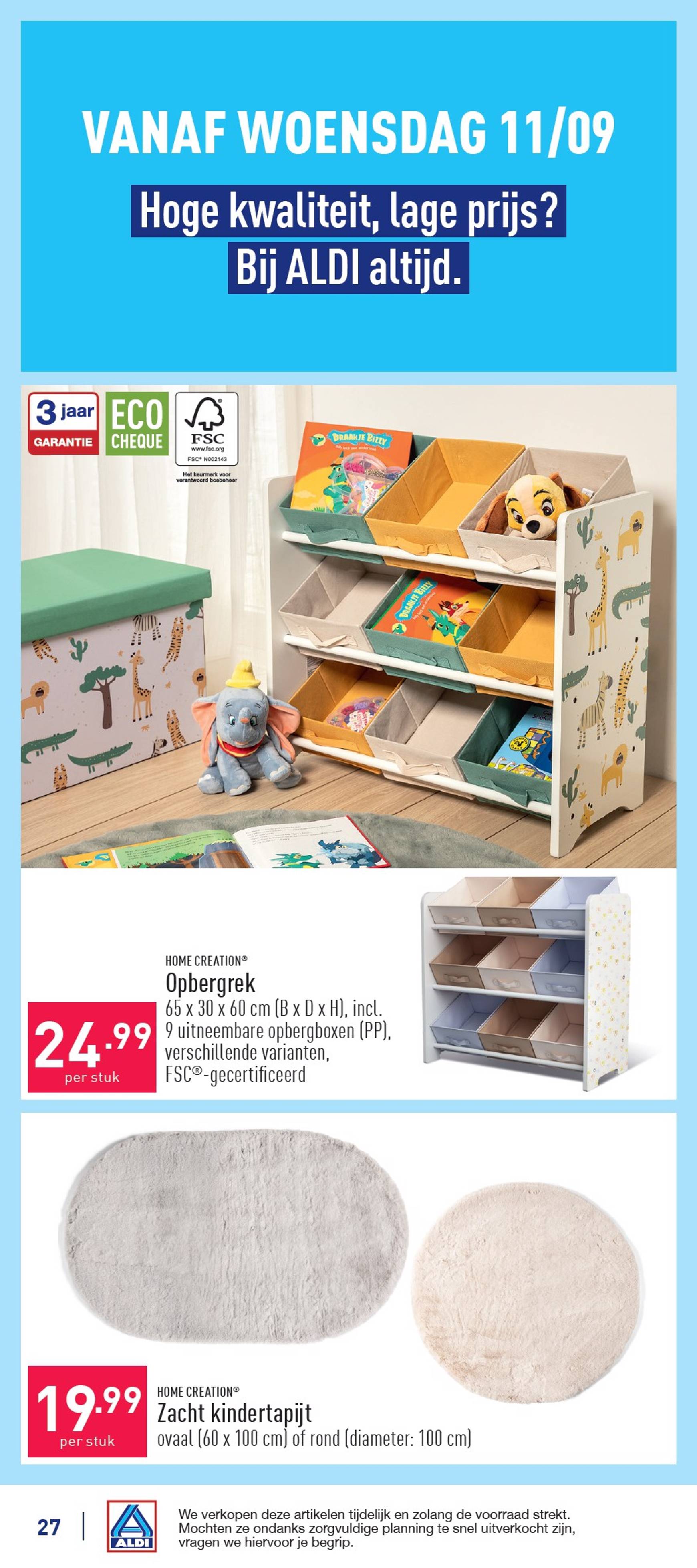 aldi - ALDI folder huidig 09.09. - 14.09. - page: 27