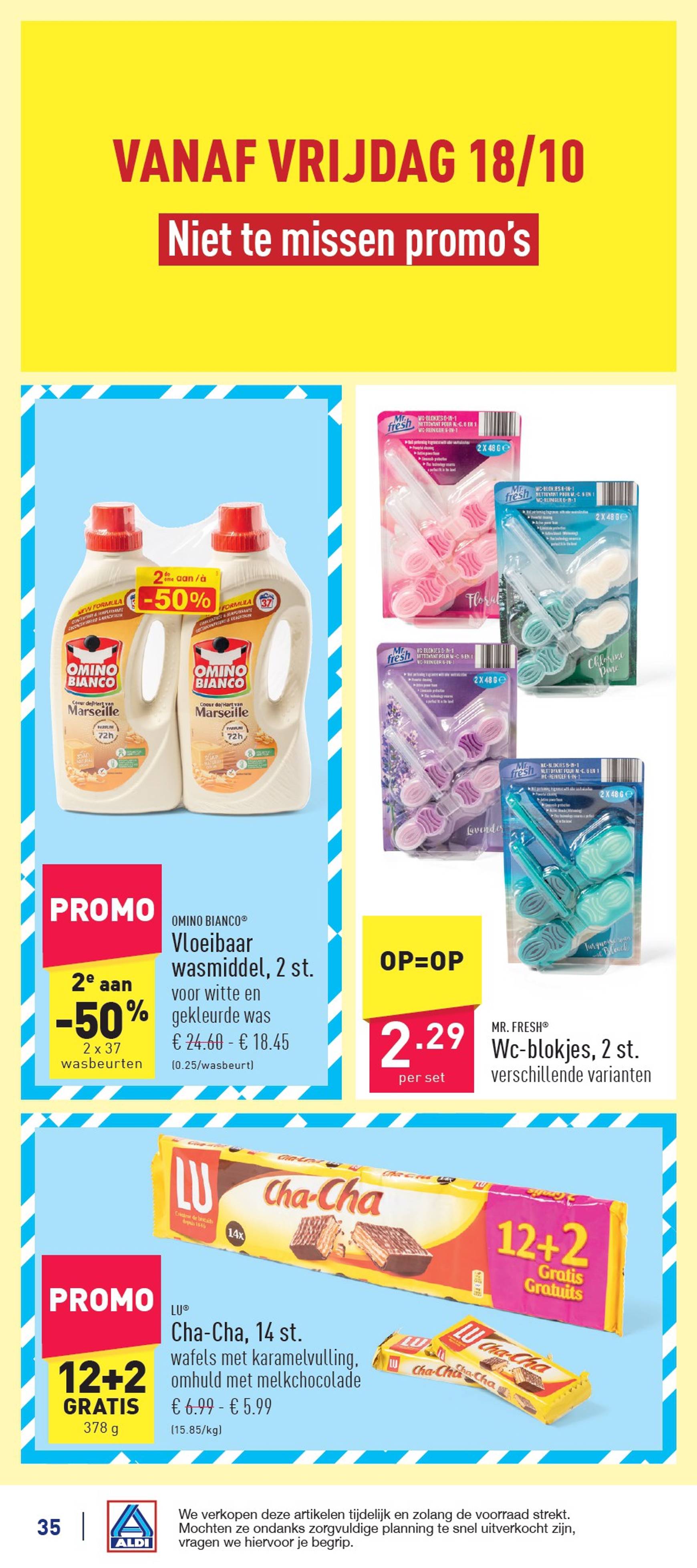 aldi - ALDI folder geldig vanaf 14.10. - 19.10. - page: 35