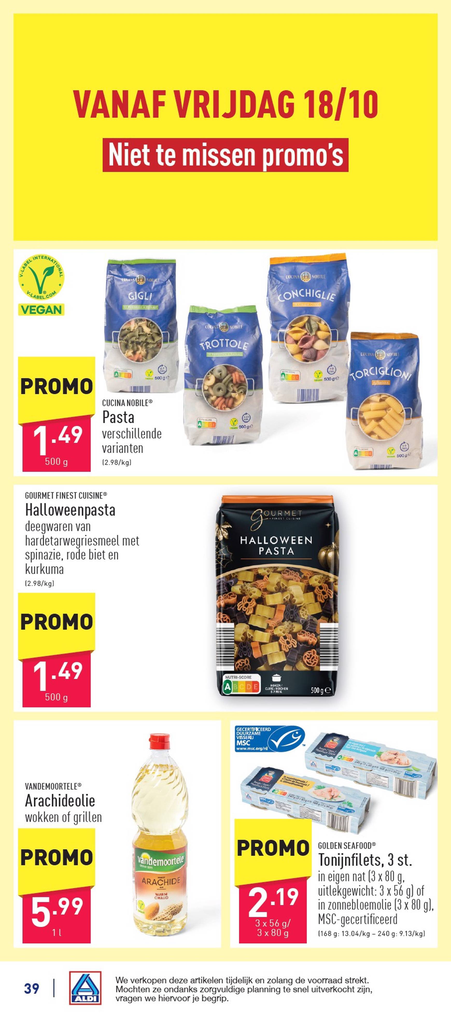 aldi - ALDI folder geldig vanaf 14.10. - 19.10. - page: 39