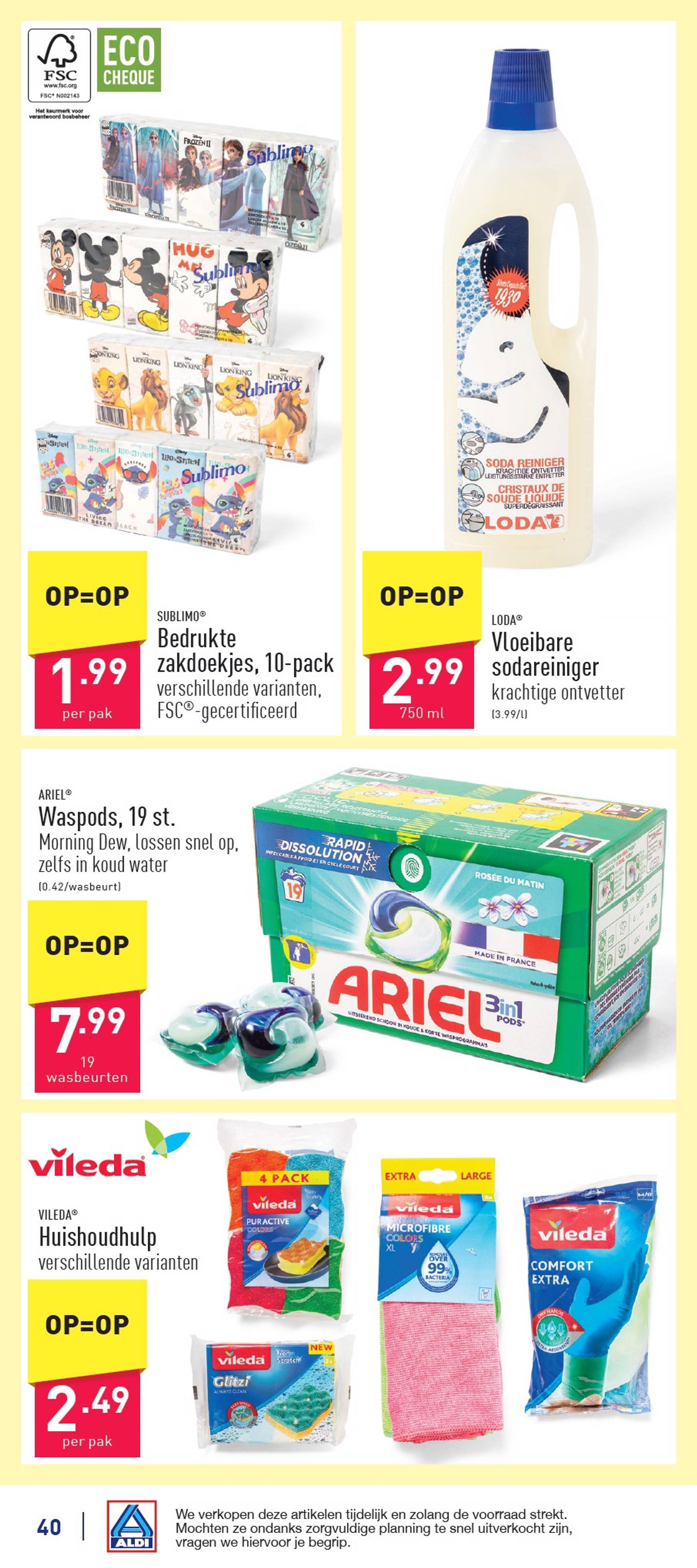 aldi - ALDI folder geldig vanaf 21.10. - 26.10. - page: 40