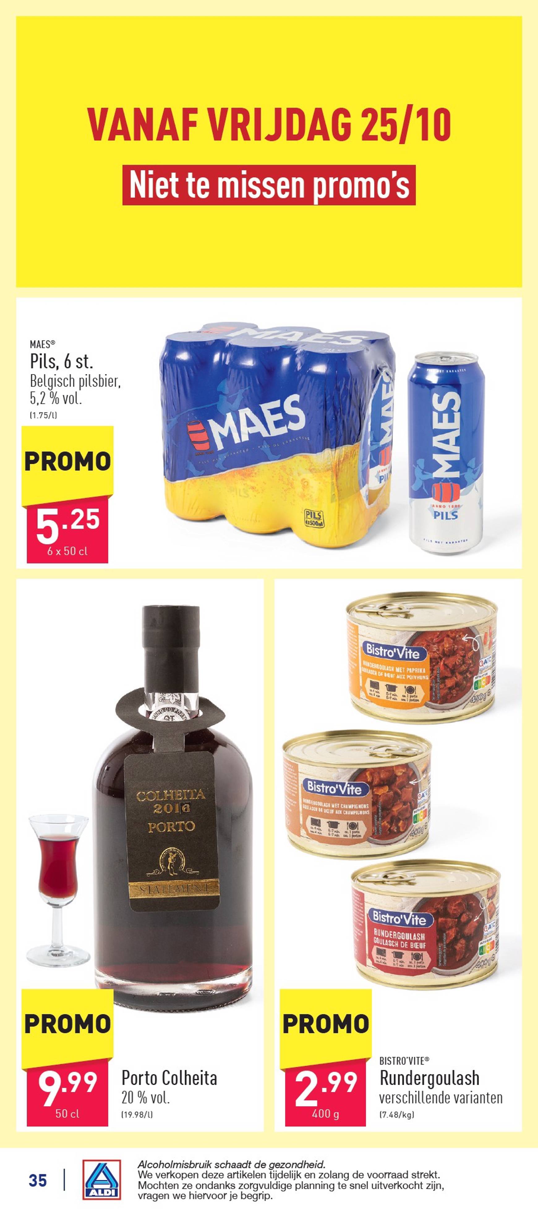 aldi - ALDI folder geldig vanaf 21.10. - 26.10. - page: 35