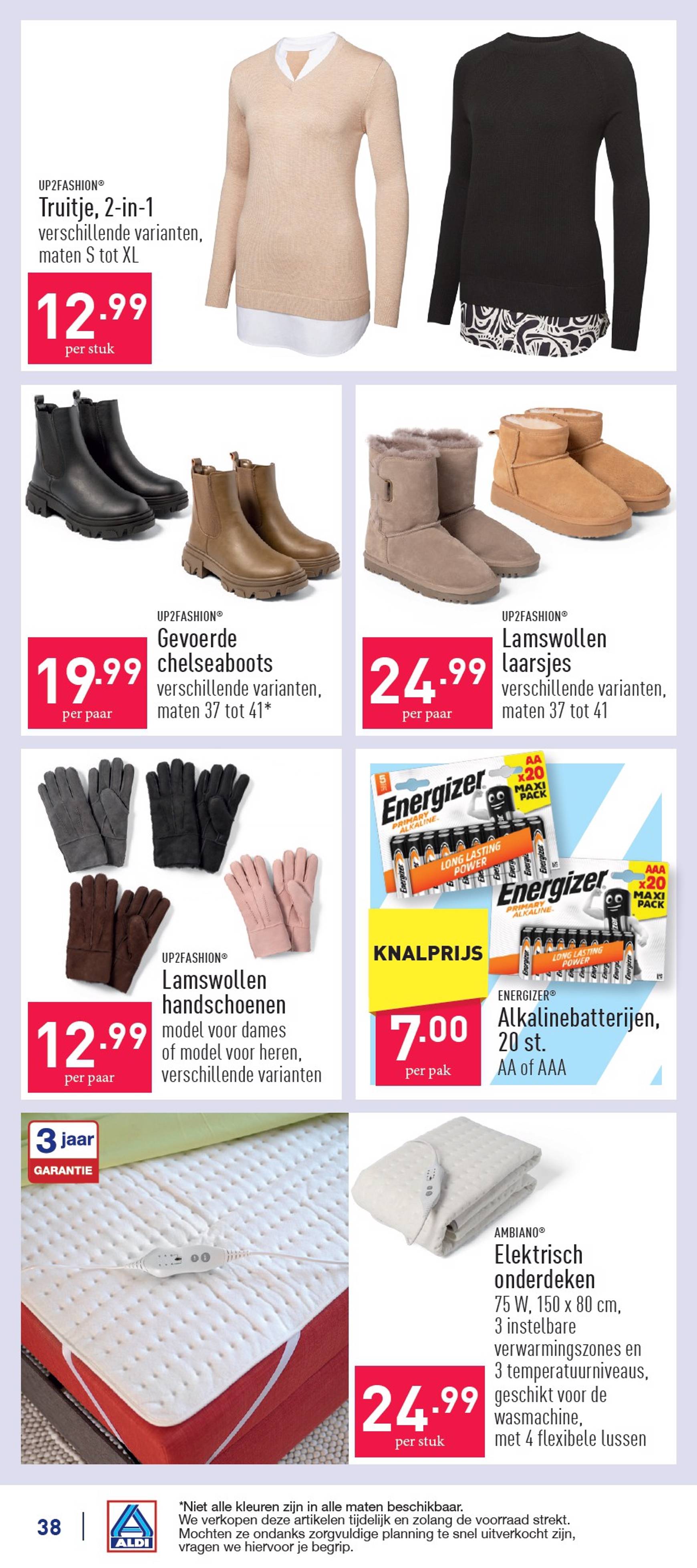 aldi - ALDI folder geldig vanaf 04.11. - 09.11. - page: 38