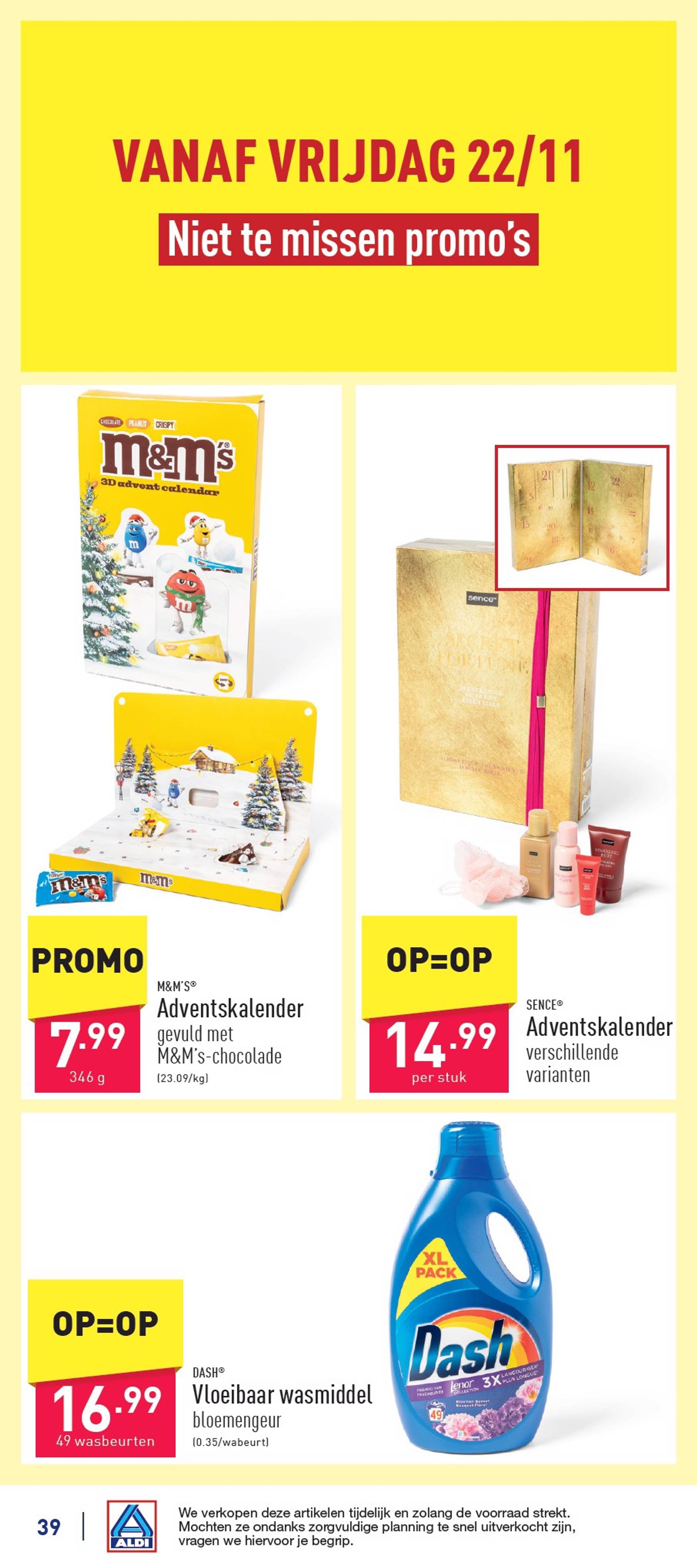 aldi - ALDI folder geldig vanaf 18.11. - 23.11. - page: 39