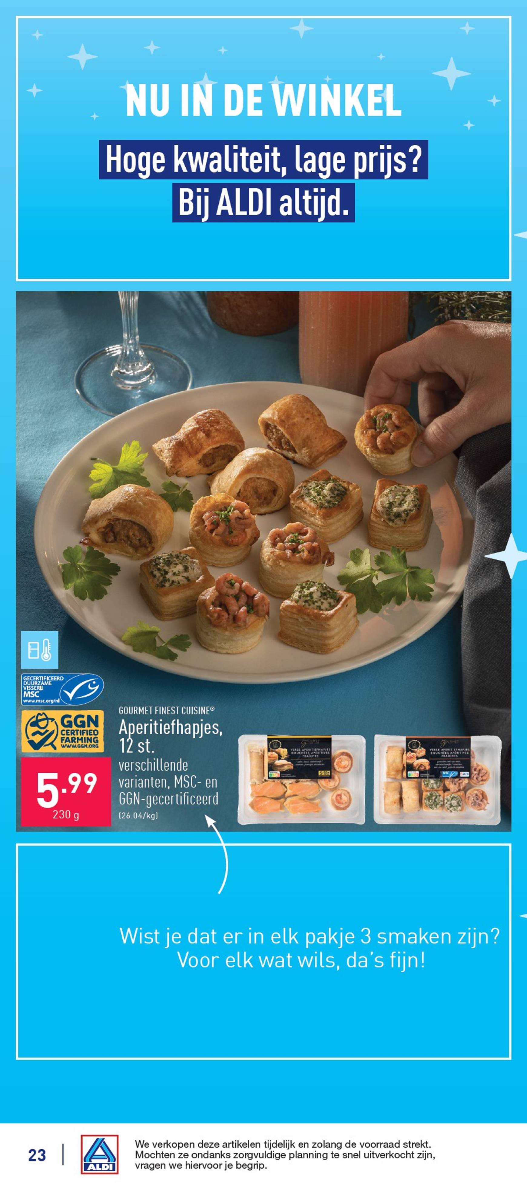 aldi - ALDI folder geldig vanaf 18.11. - 23.11. - page: 23