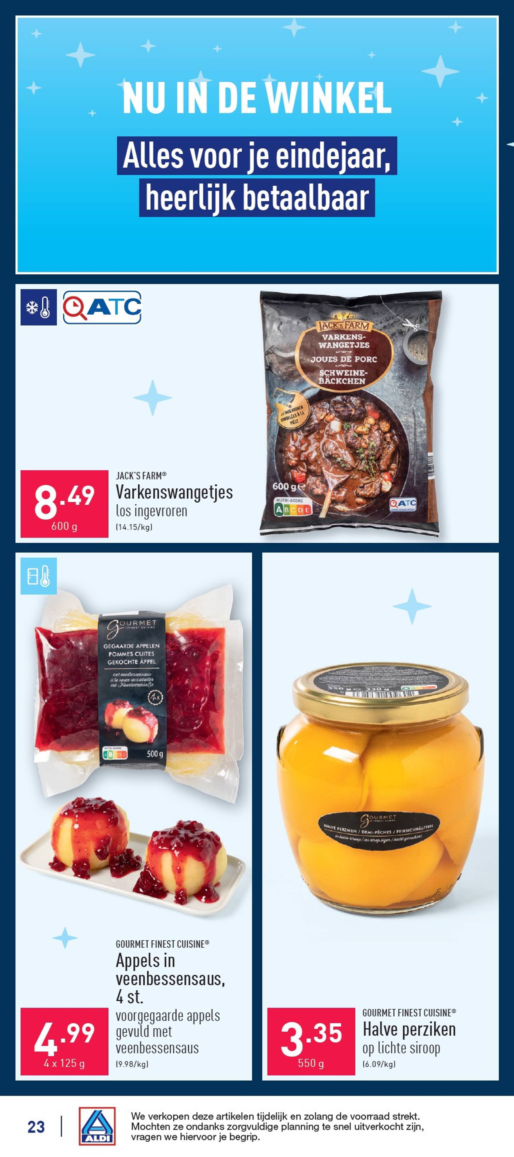 aldi - ALDI folder geldig vanaf 02/12 - 07/12 - page: 23