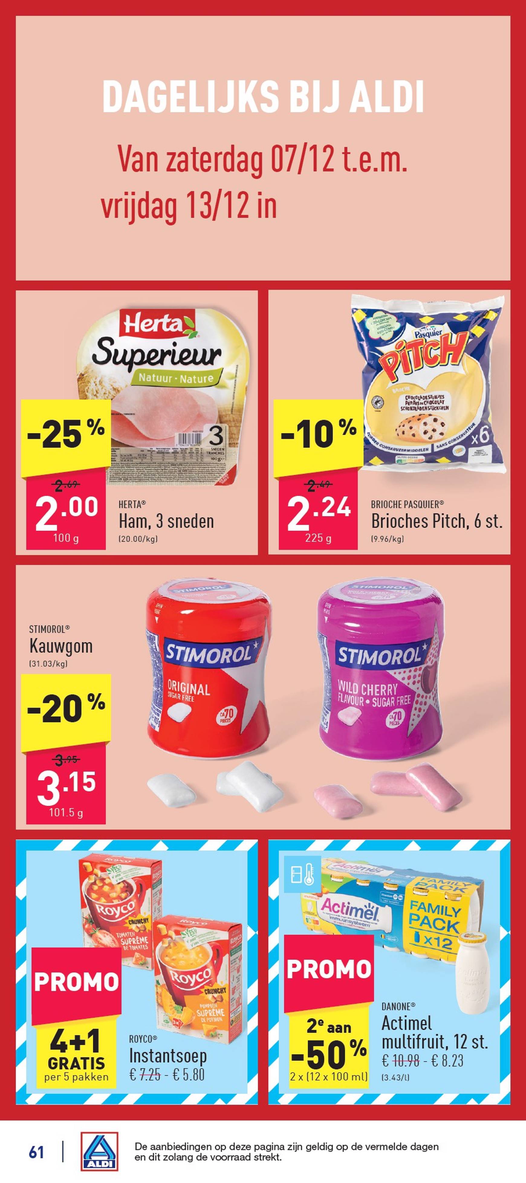 aldi - ALDI folder geldig vanaf 02/12 - 07/12 - page: 61