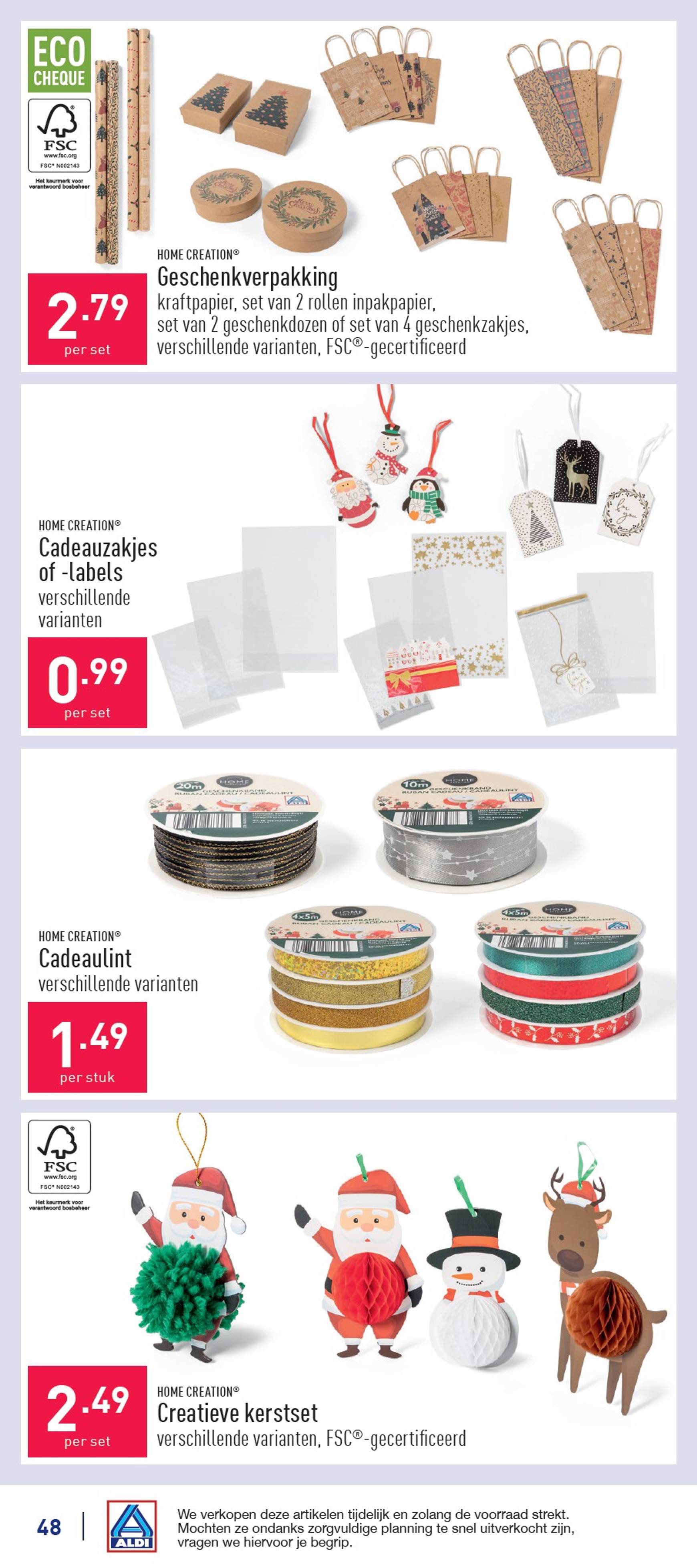 aldi - ALDI folder geldig vanaf 25/11 - 30/11 - page: 48