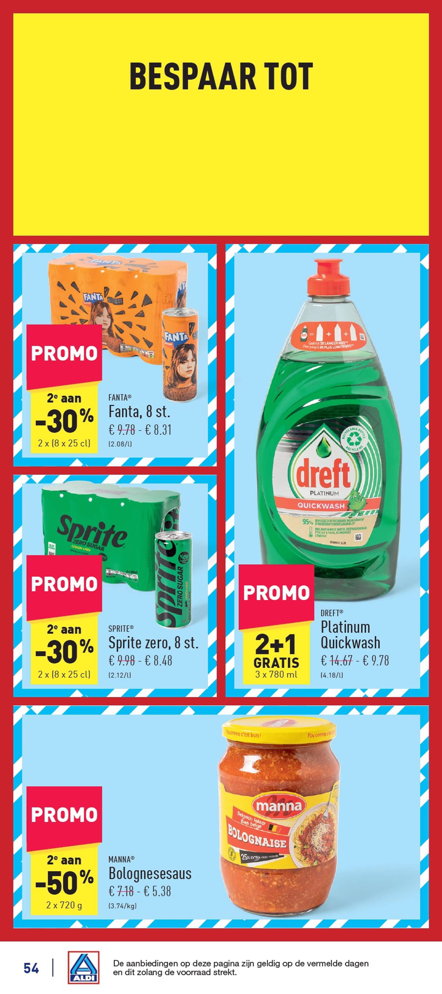 aldi - ALDI folder geldig vanaf 25/11 - 30/11 - page: 54