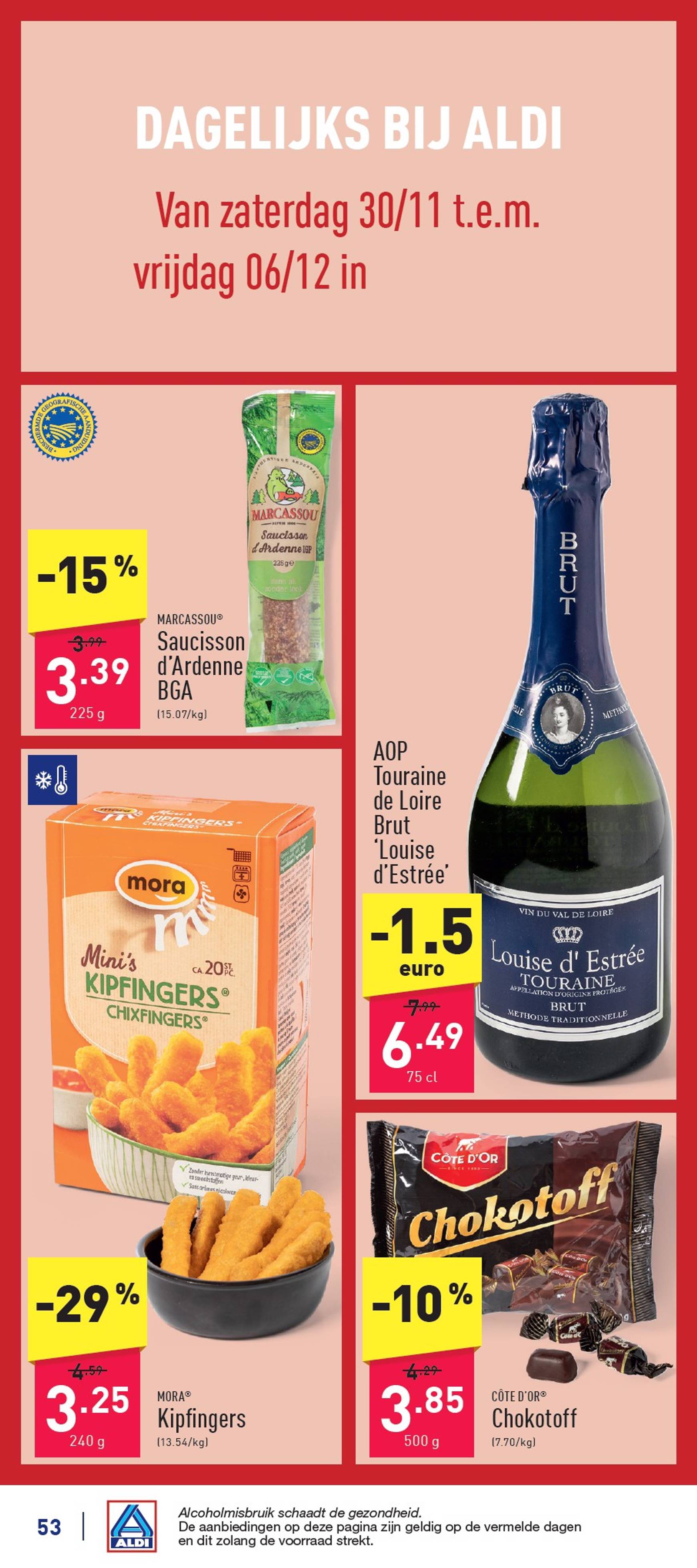 aldi - ALDI folder geldig vanaf 25/11 - 30/11 - page: 53