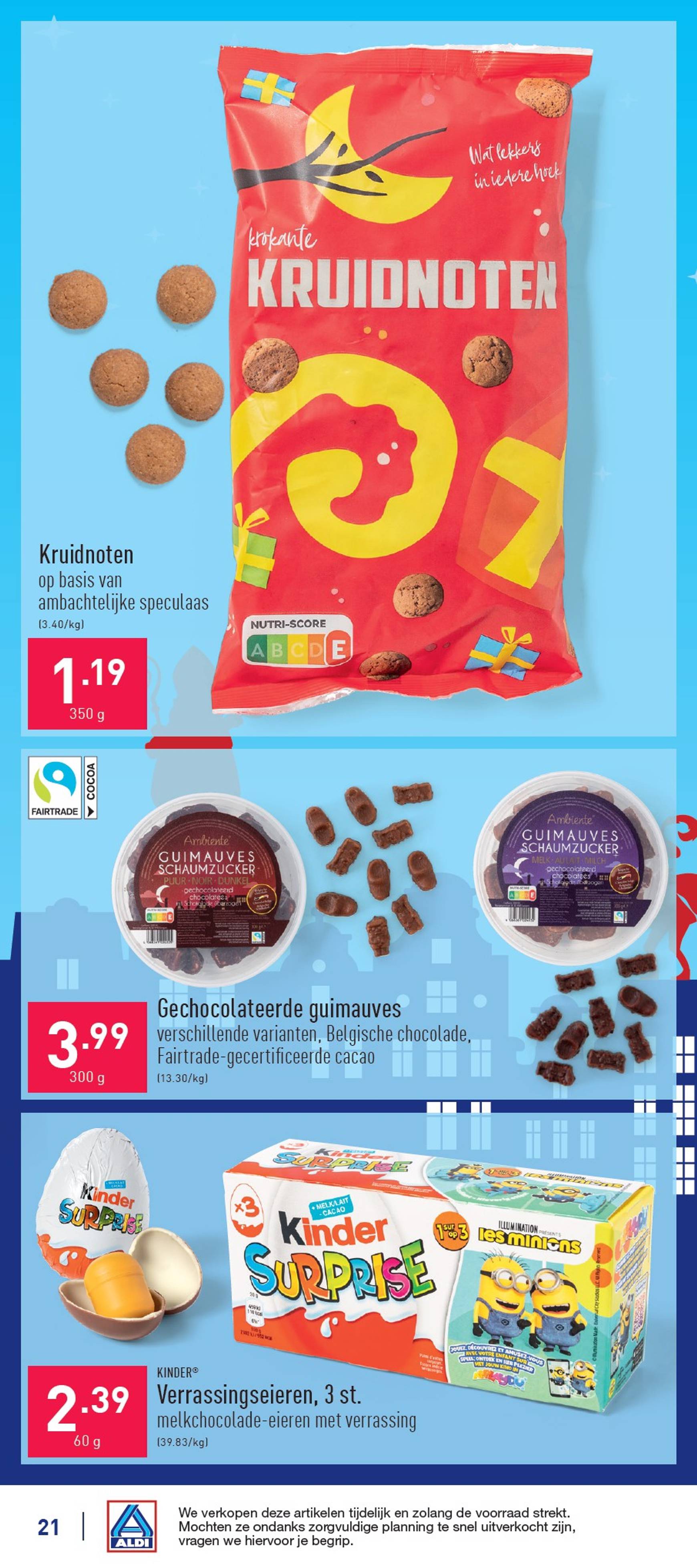 aldi - ALDI folder geldig vanaf 25/11 - 30/11 - page: 21