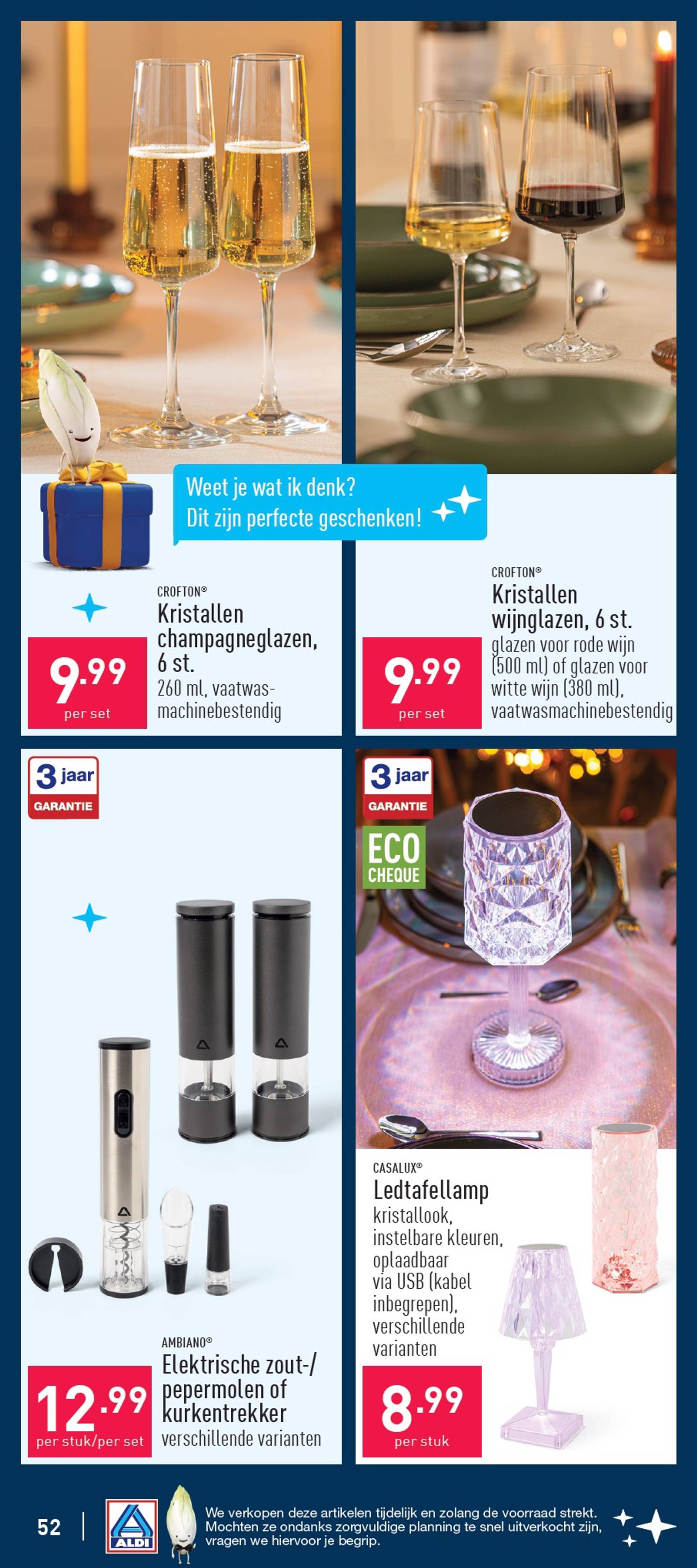 aldi - ALDI folder geldig vanaf 09/12 - 14/12 - page: 52