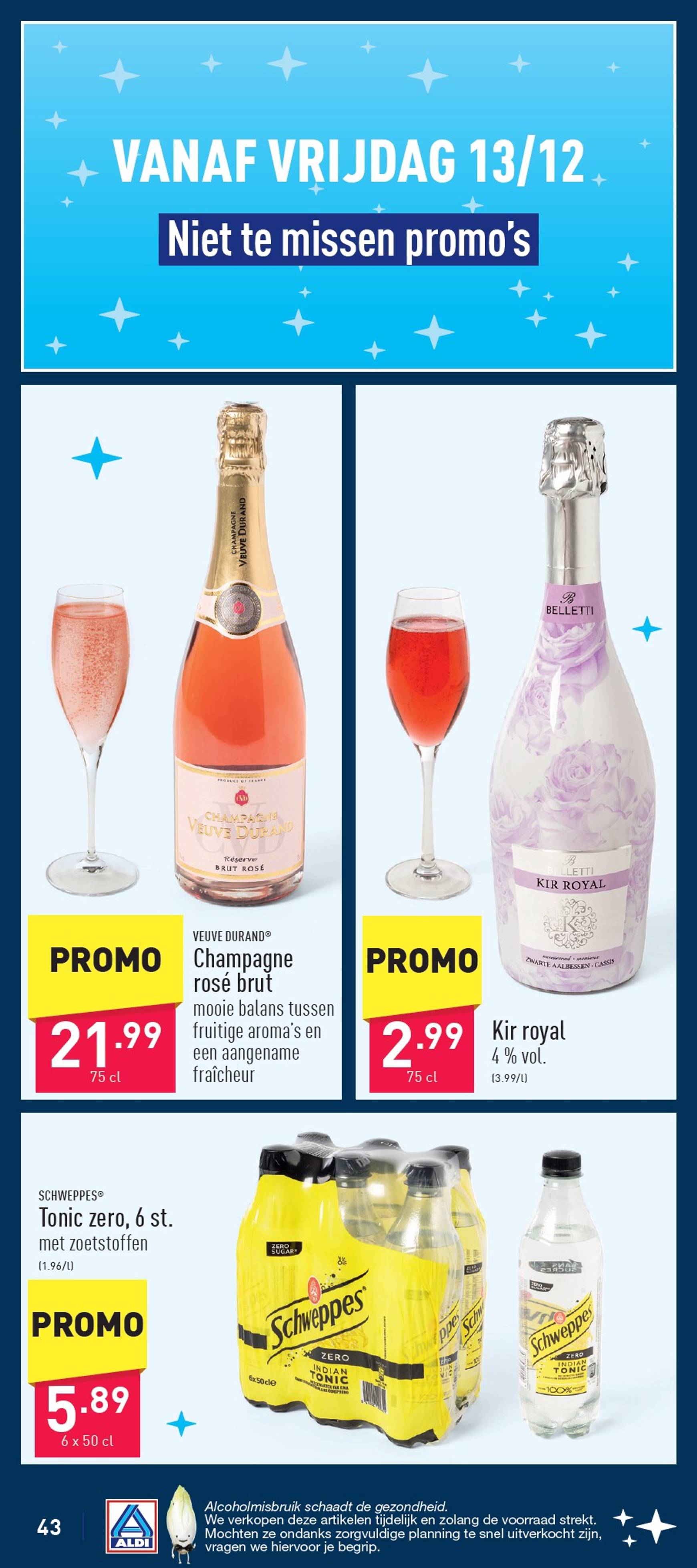 aldi - ALDI folder geldig vanaf 09/12 - 14/12 - page: 43