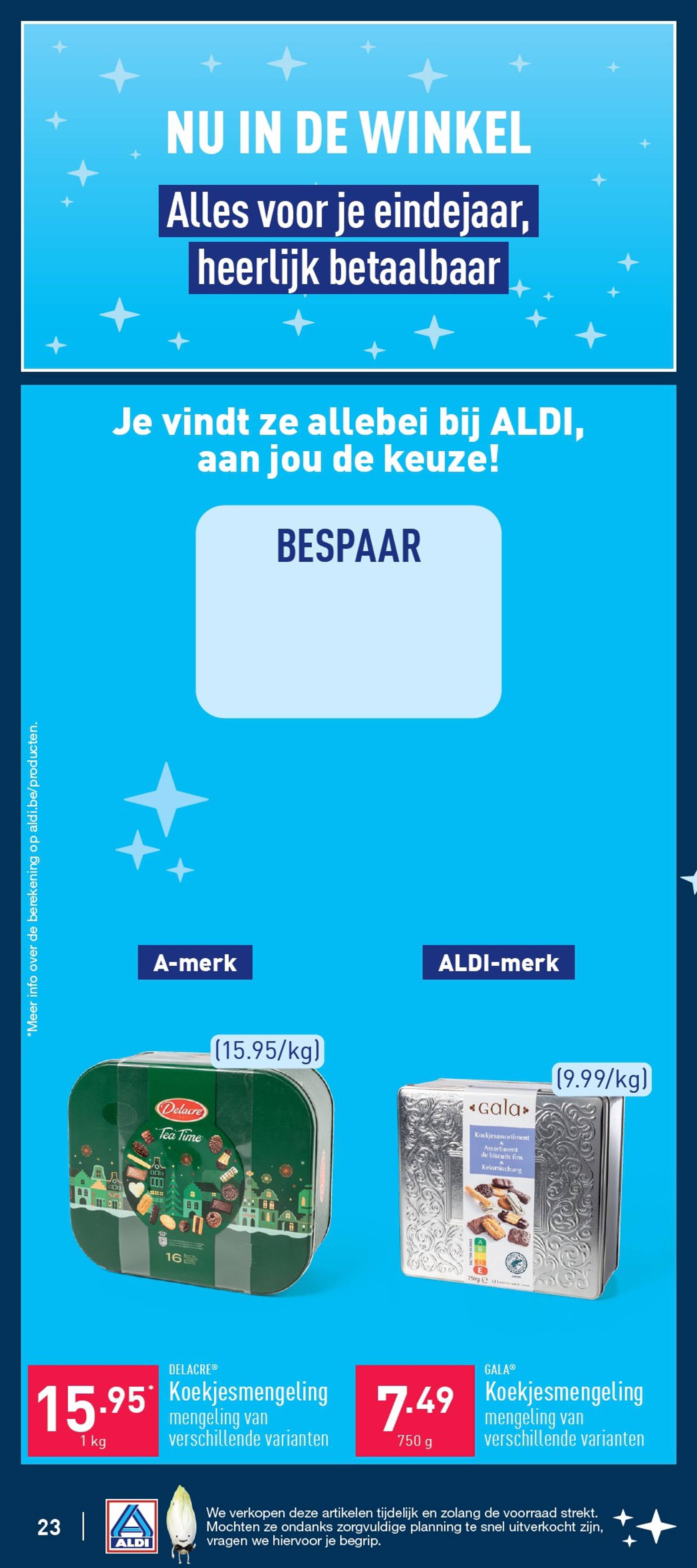 aldi - ALDI folder geldig vanaf 09/12 - 14/12 - page: 23