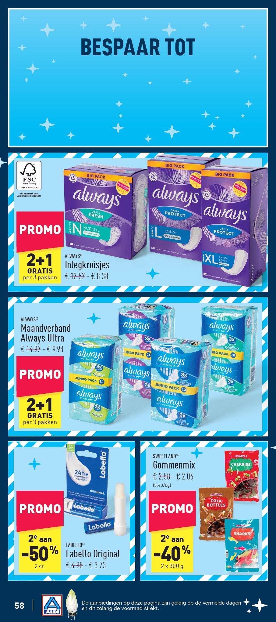 aldi - ALDI folder geldig vanaf 23/12 - 28/12 - page: 58