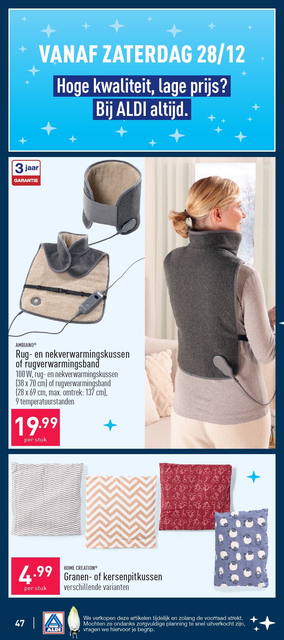 aldi - ALDI folder geldig vanaf 23/12 - 28/12 - page: 47