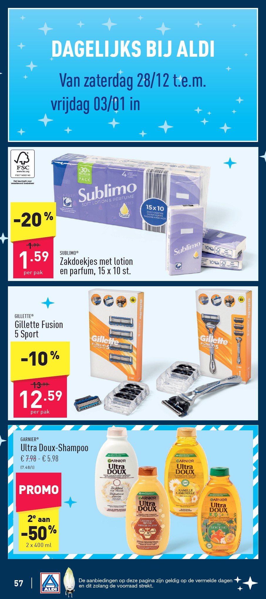 aldi - ALDI folder geldig vanaf 23/12 - 28/12 - page: 57