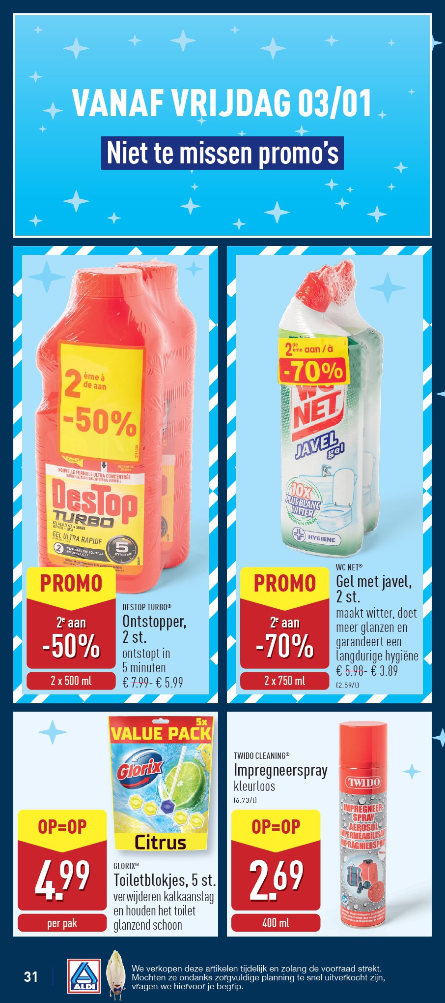 aldi - ALDI folder geldig vanaf 30/12 - 04/01 - page: 31