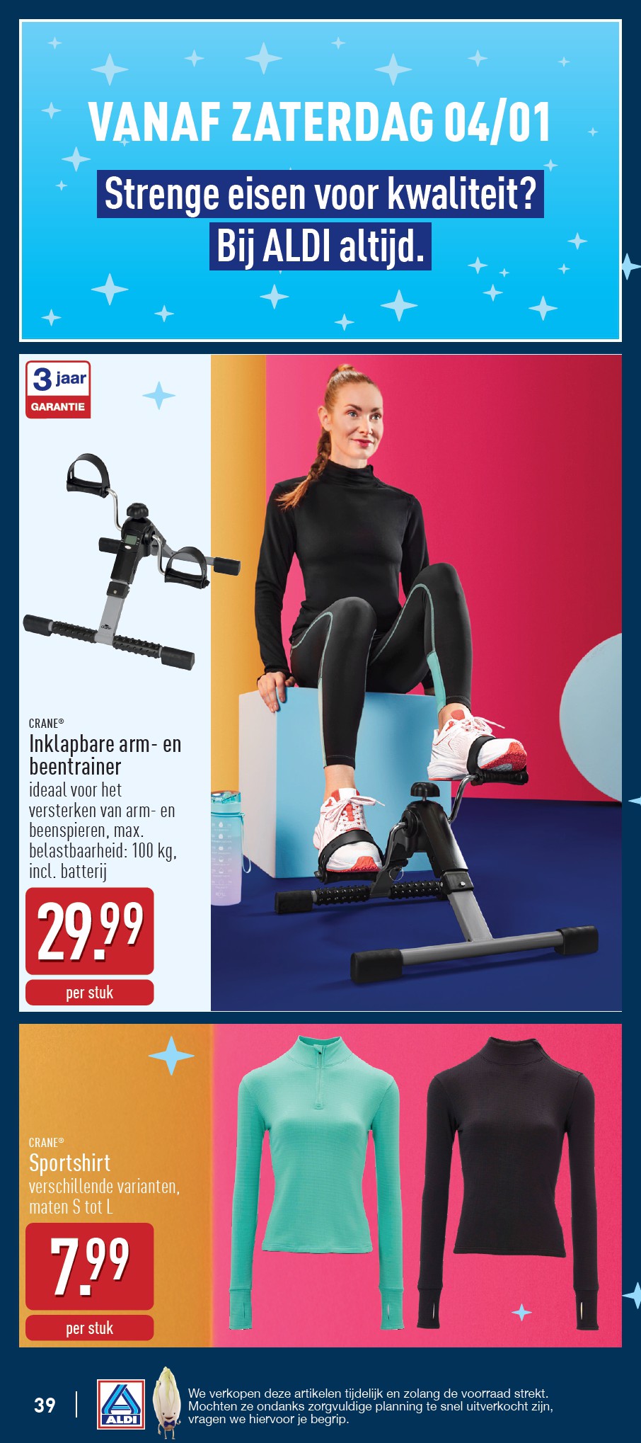 aldi - ALDI folder geldig vanaf 30/12 - 04/01 - page: 39