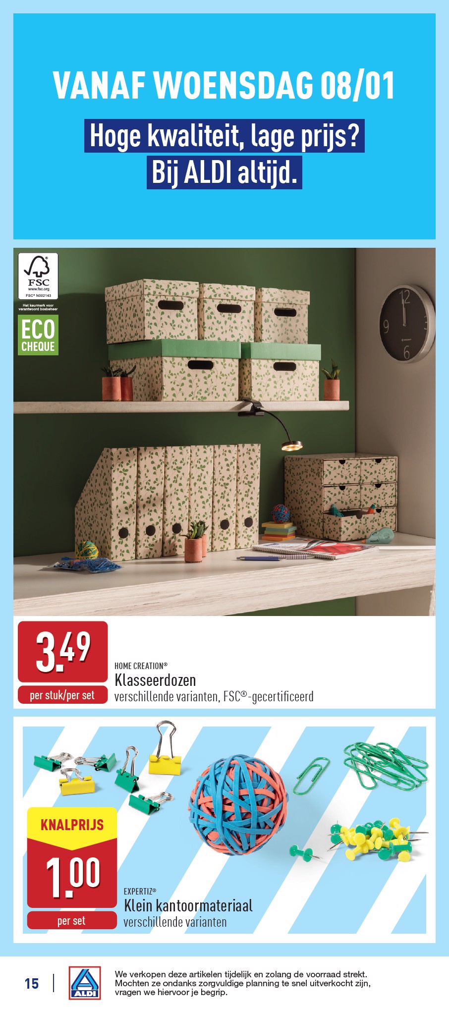 aldi - ALDI folder geldig vanaf 06/01 - 11/01 - page: 15