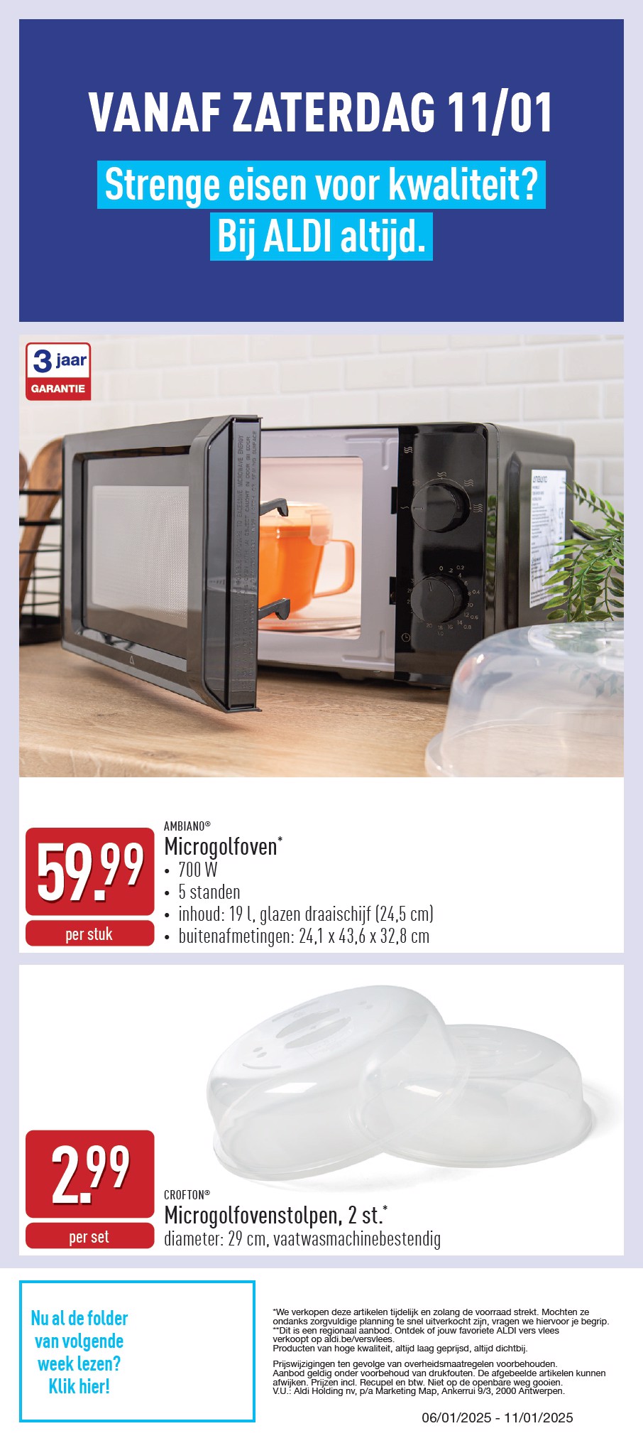 aldi - ALDI folder geldig vanaf 06/01 - 11/01 - page: 47