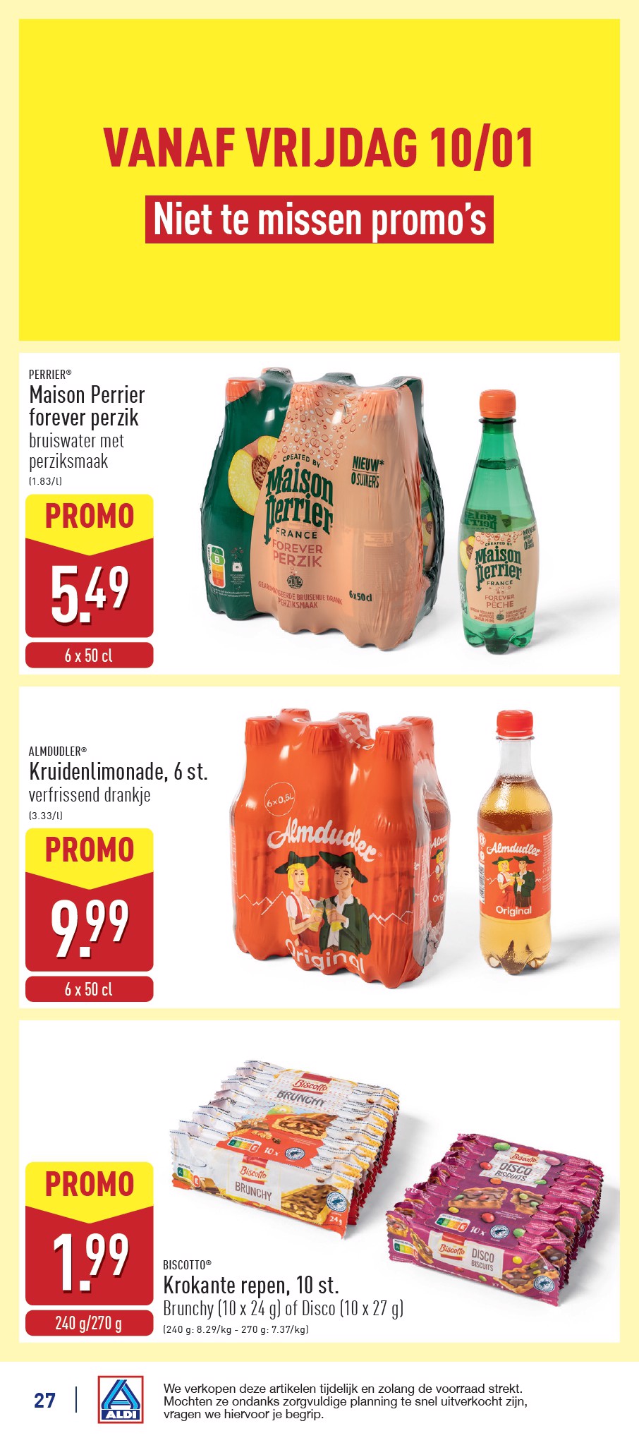 aldi - ALDI folder geldig vanaf 06/01 - 11/01 - page: 27