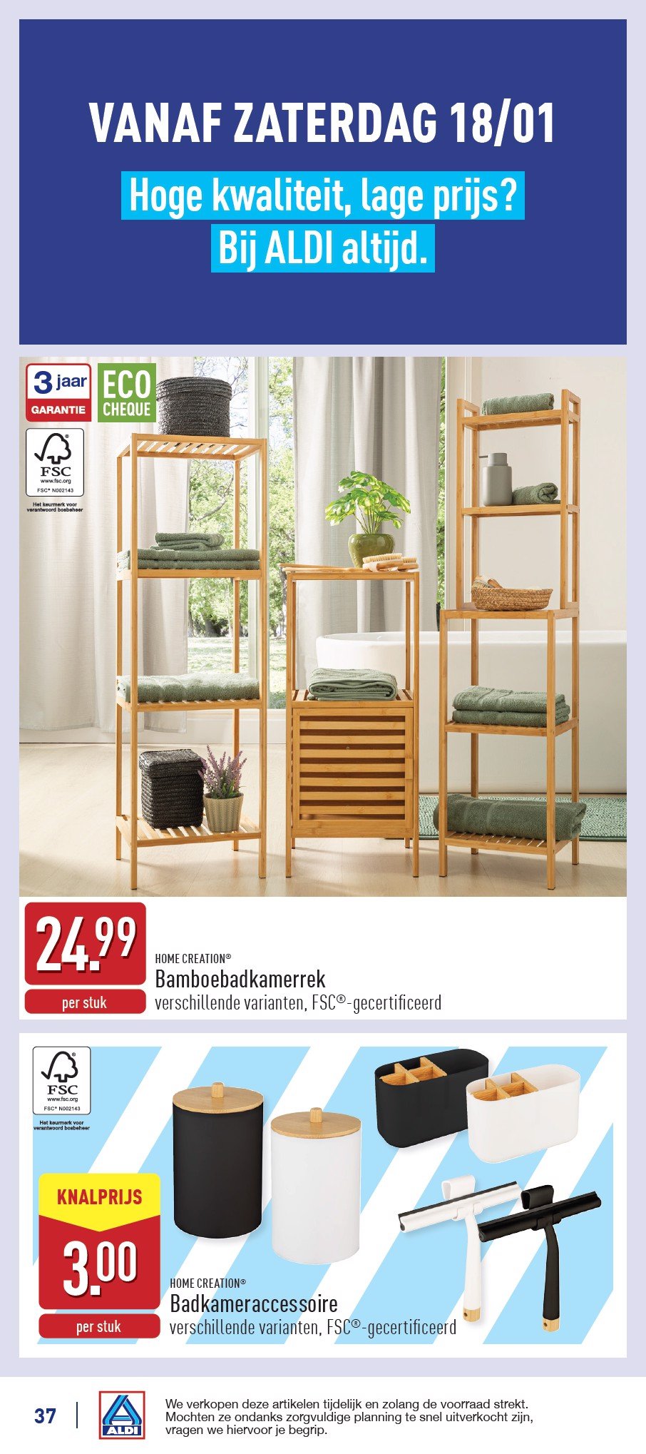 aldi - ALDI folder geldig vanaf 13/01 - 18/01 - page: 37