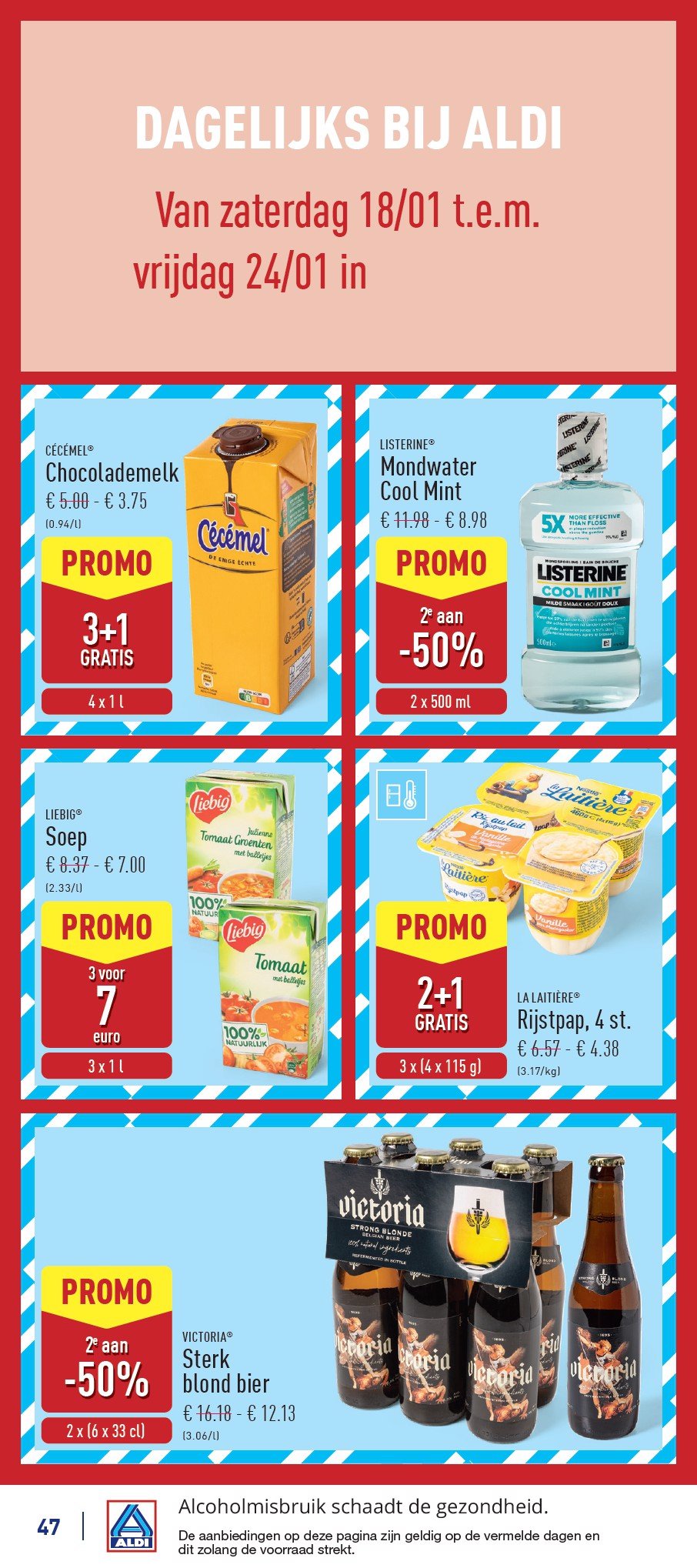 aldi - ALDI folder geldig vanaf 13/01 - 18/01 - page: 47