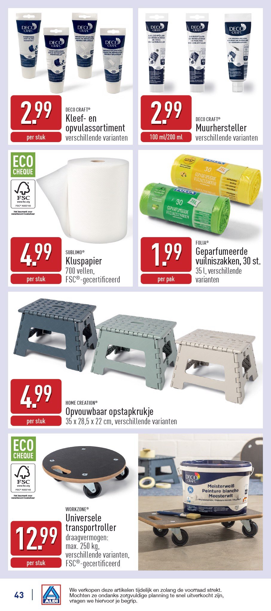 aldi - ALDI folder geldig vanaf 20/01 - 25/01 - page: 43