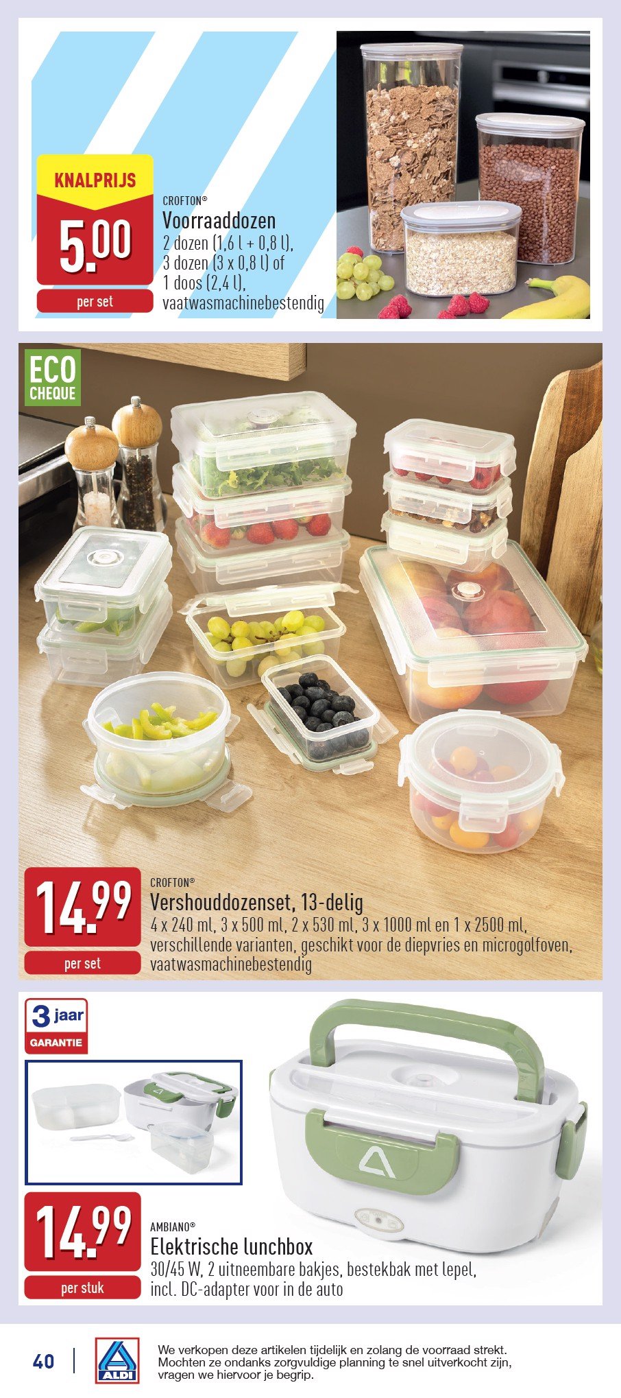 aldi - ALDI folder geldig vanaf 20/01 - 25/01 - page: 40