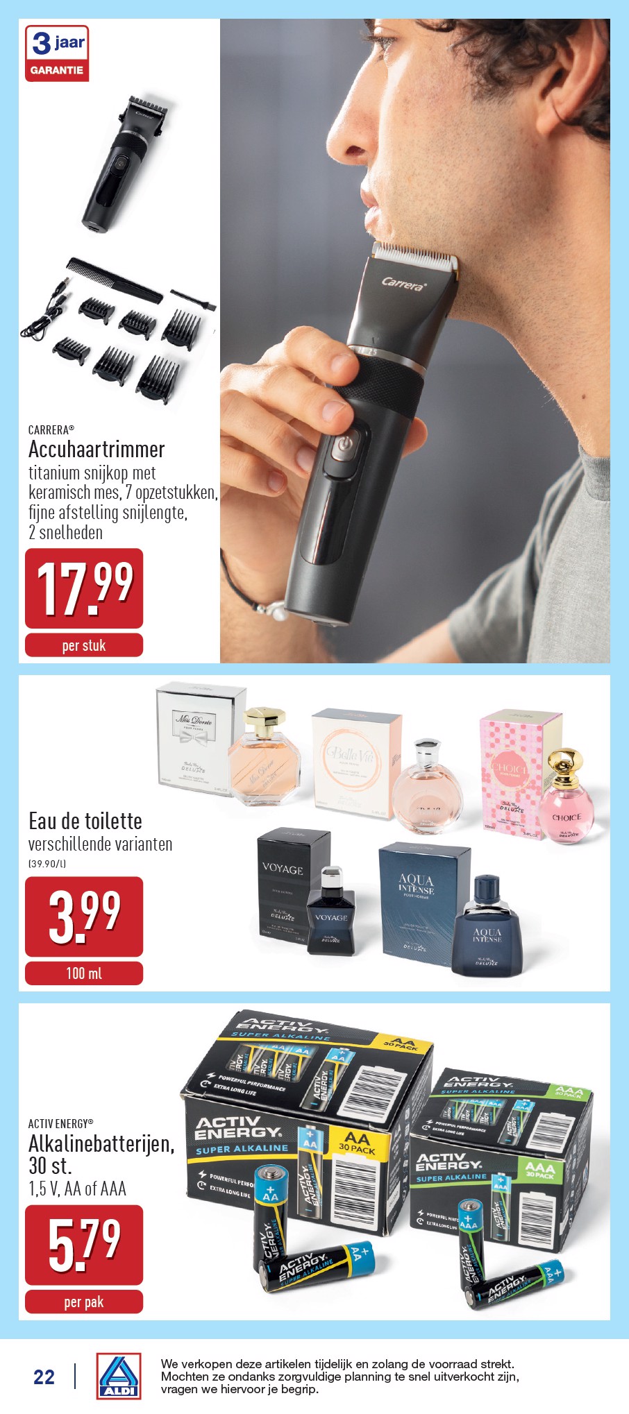 aldi - ALDI folder geldig vanaf 27/01 - 01/02 - page: 22