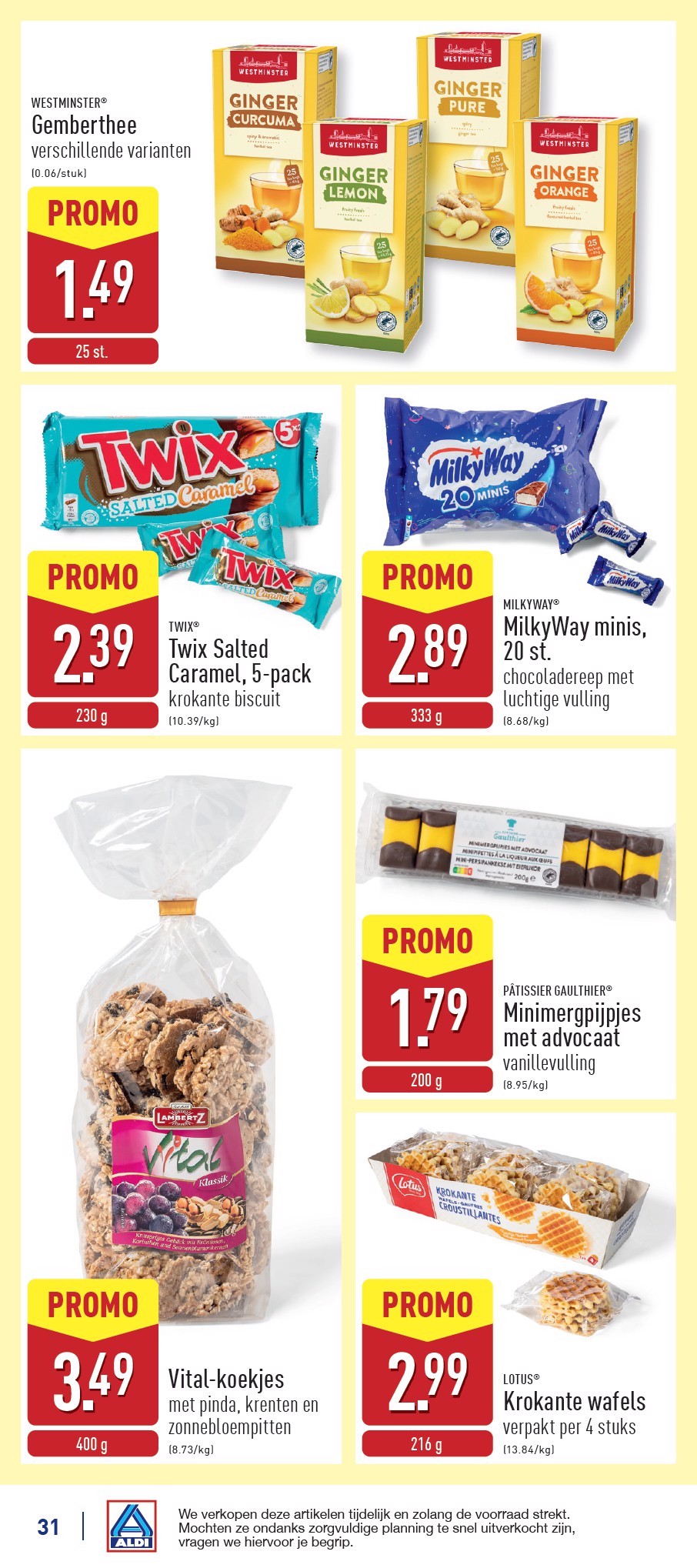 aldi - ALDI folder geldig vanaf 03/02 - 08/02 - page: 31