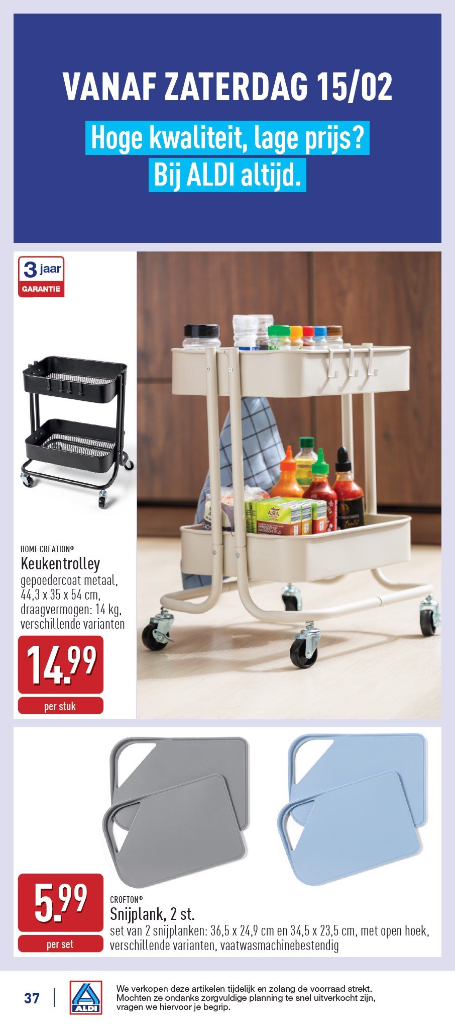 aldi - ALDI folder geldig vanaf 10/02 - 15/02 - page: 37