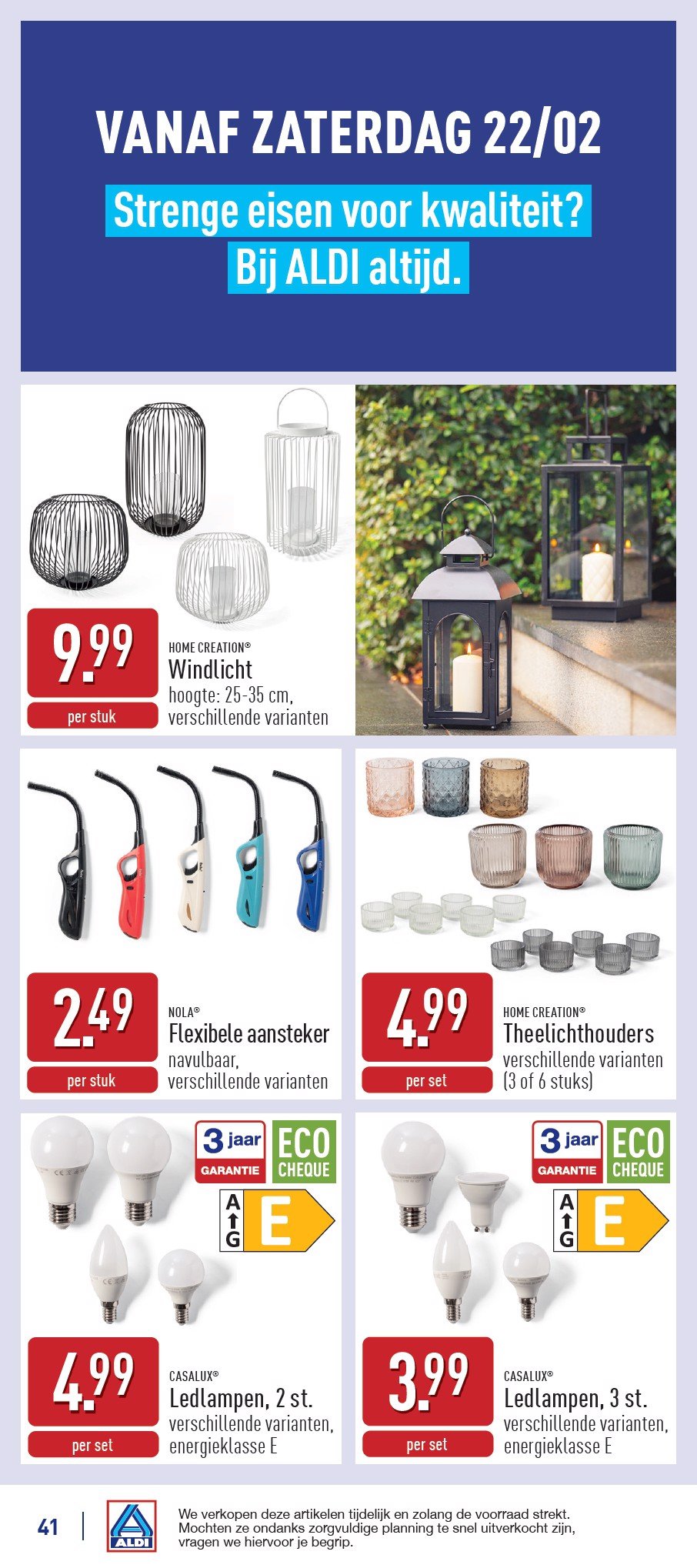 aldi - ALDI folder geldig vanaf 17/02 - 22/02 - page: 41