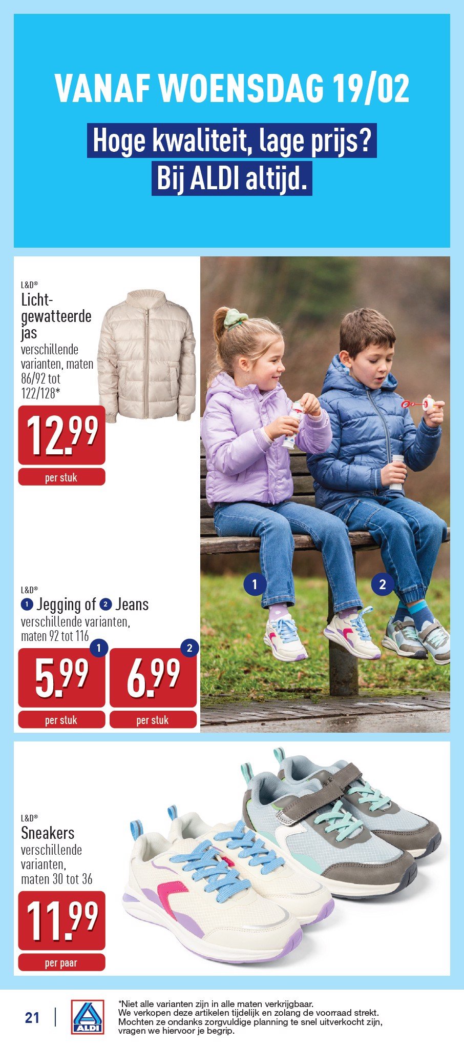 aldi - ALDI folder geldig vanaf 17/02 - 22/02 - page: 21