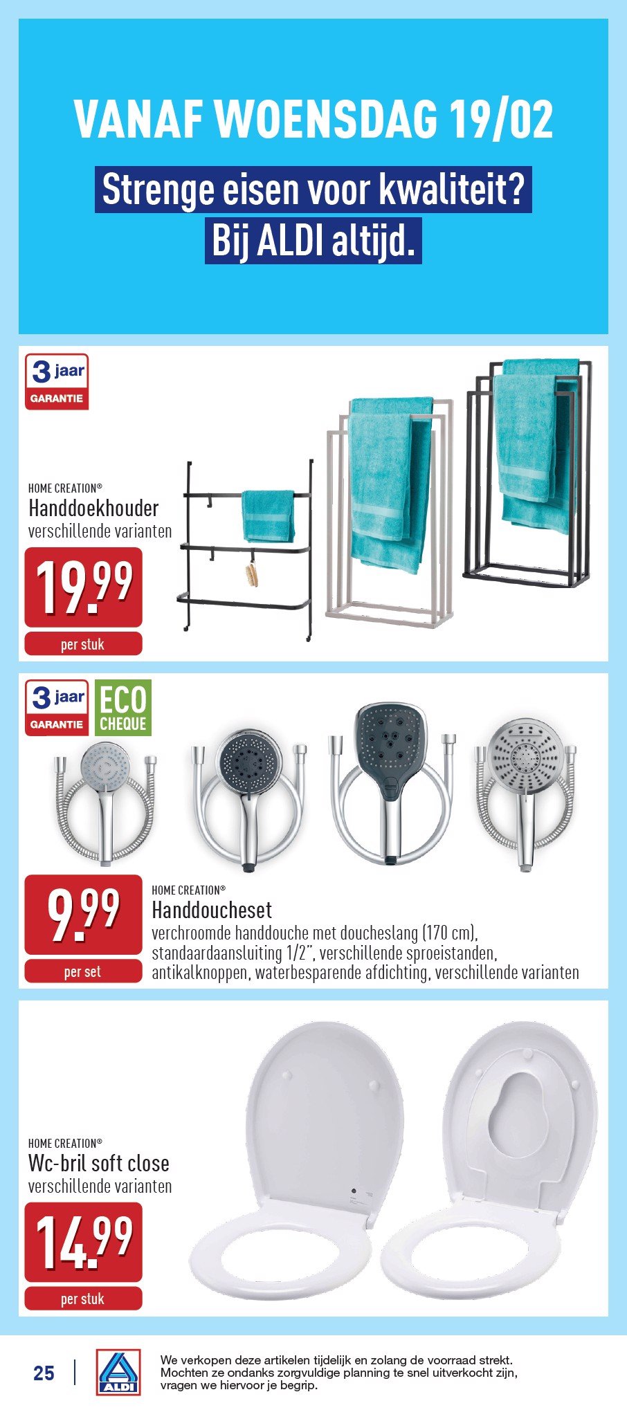 aldi - ALDI folder geldig vanaf 17/02 - 22/02 - page: 25