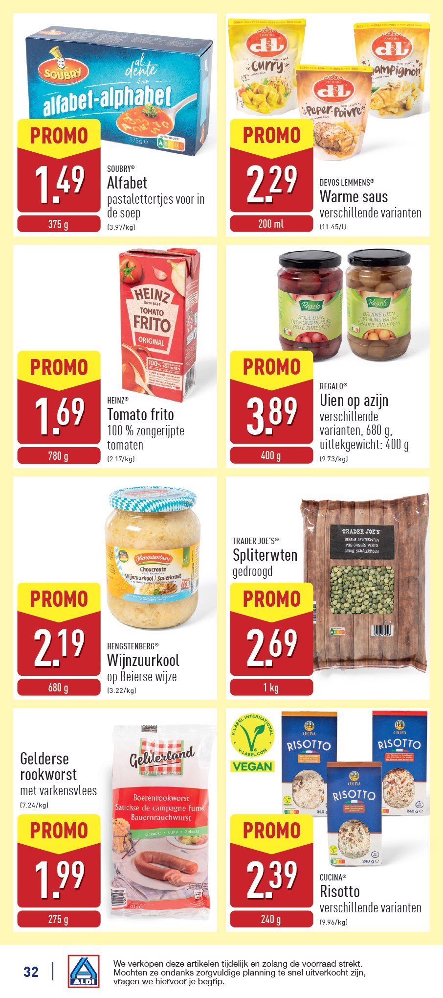 aldi - ALDI folder geldig vanaf 17/02 - 22/02 - page: 32