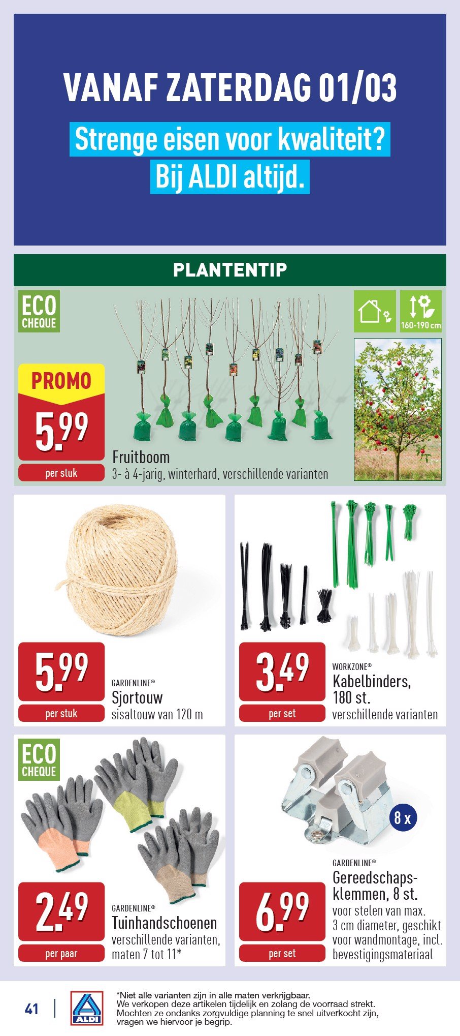 aldi - ALDI folder geldig vanaf 24/02 - 01/03 - page: 41