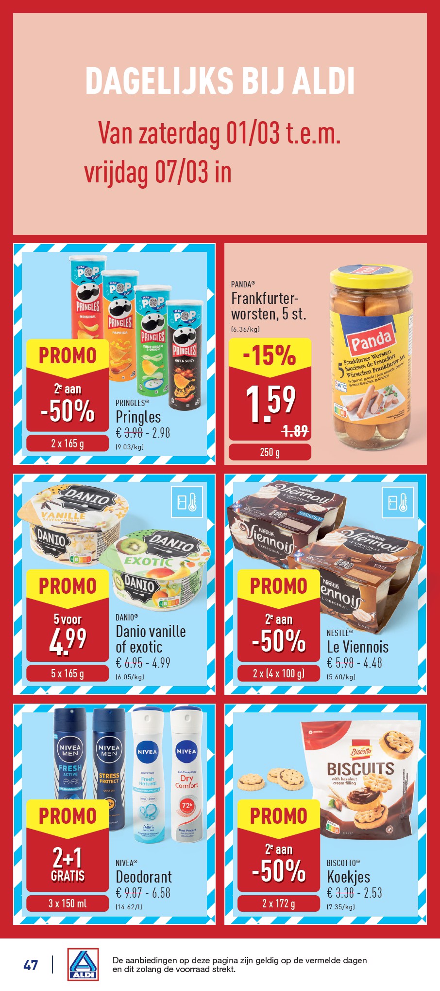 aldi - ALDI folder geldig vanaf 24/02 - 01/03 - page: 47