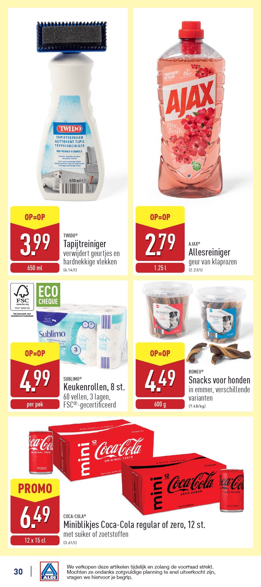 aldi - ALDI folder geldig vanaf 24/02 - 01/03 - page: 30