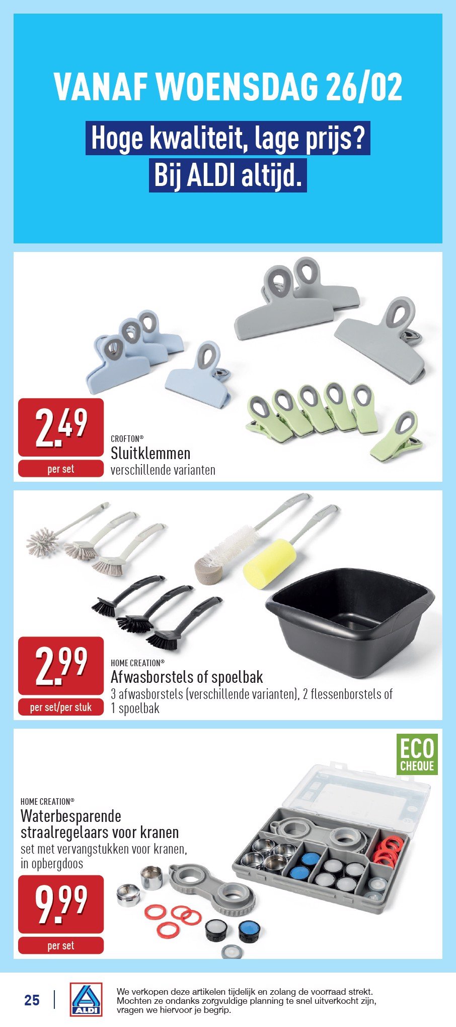 aldi - ALDI folder geldig vanaf 24/02 - 01/03 - page: 25