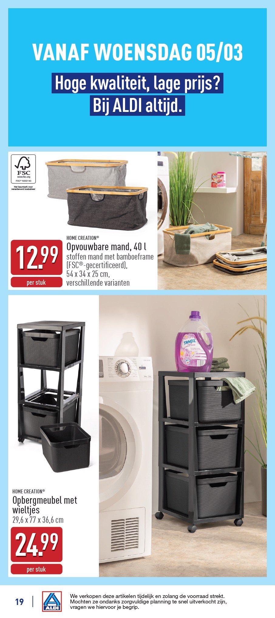 aldi - ALDI folder geldig vanaf 03/03 - 08/03 - page: 19