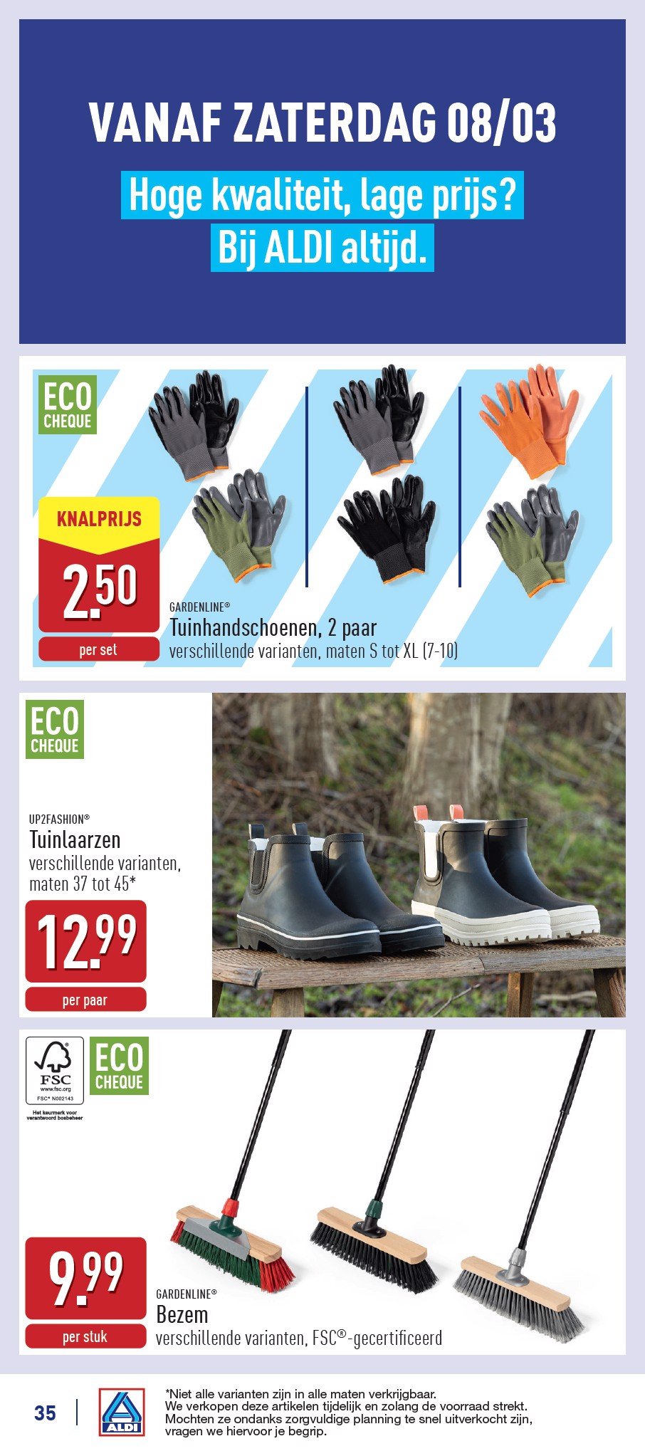 aldi - ALDI folder geldig vanaf 03/03 - 08/03 - page: 35