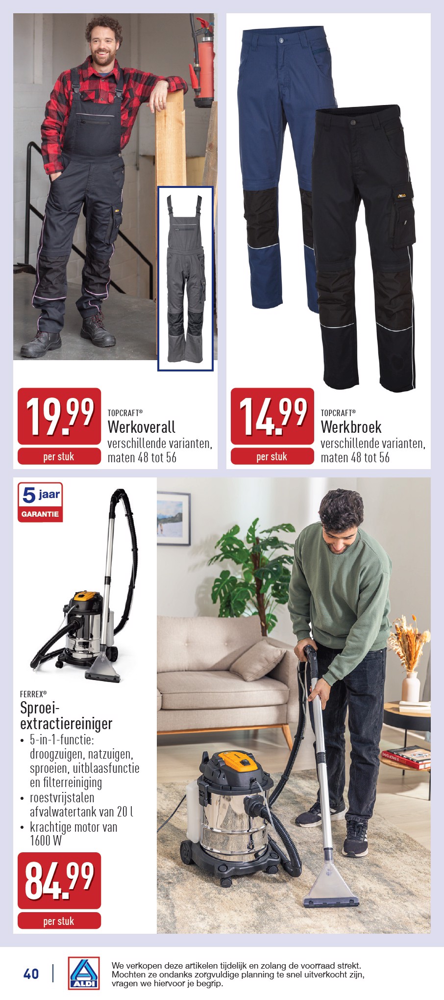 aldi - ALDI folder geldig vanaf 03/03 - 08/03 - page: 40