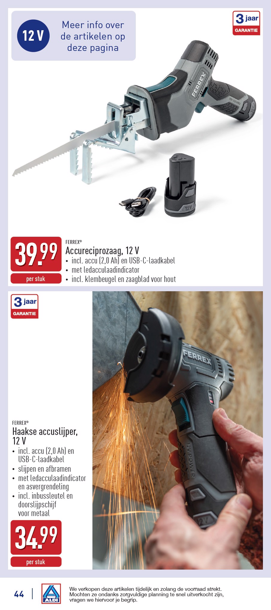 aldi - ALDI folder geldig vanaf 03/03 - 08/03 - page: 44