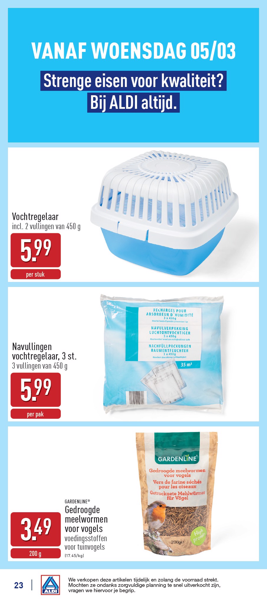 aldi - ALDI folder geldig vanaf 03/03 - 08/03 - page: 23