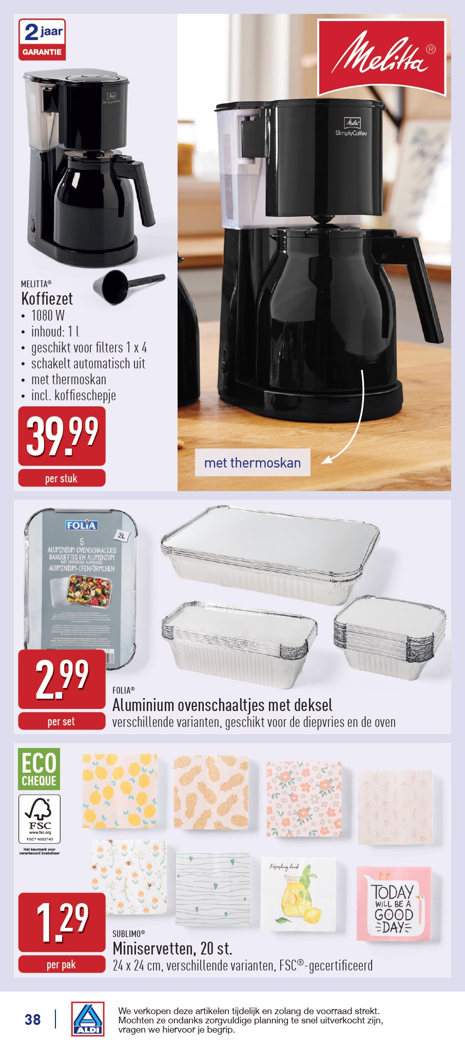 aldi - ALDI folder geldig vanaf 10/03 - 15/03 - page: 38