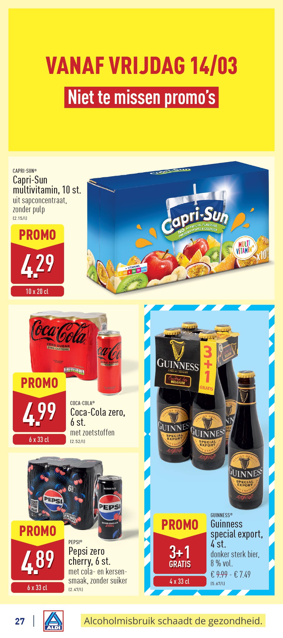 aldi - ALDI folder geldig vanaf 10/03 - 15/03 - page: 27