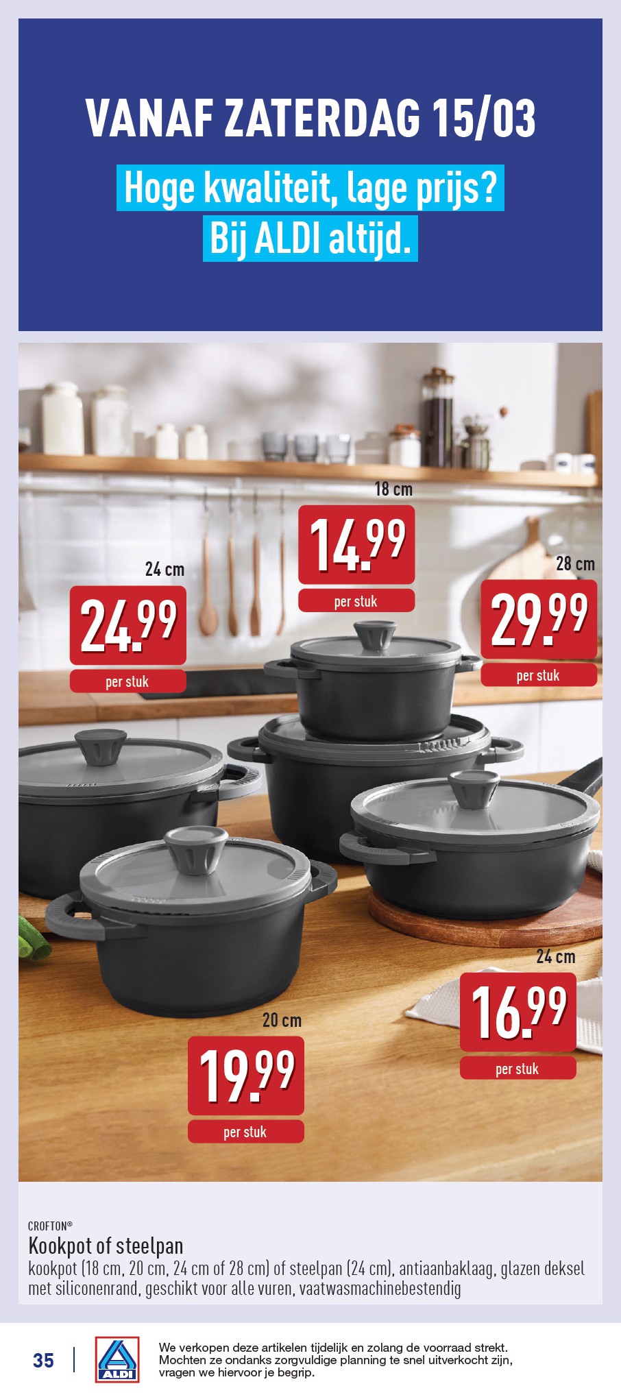 aldi - ALDI folder geldig vanaf 10/03 - 15/03 - page: 35