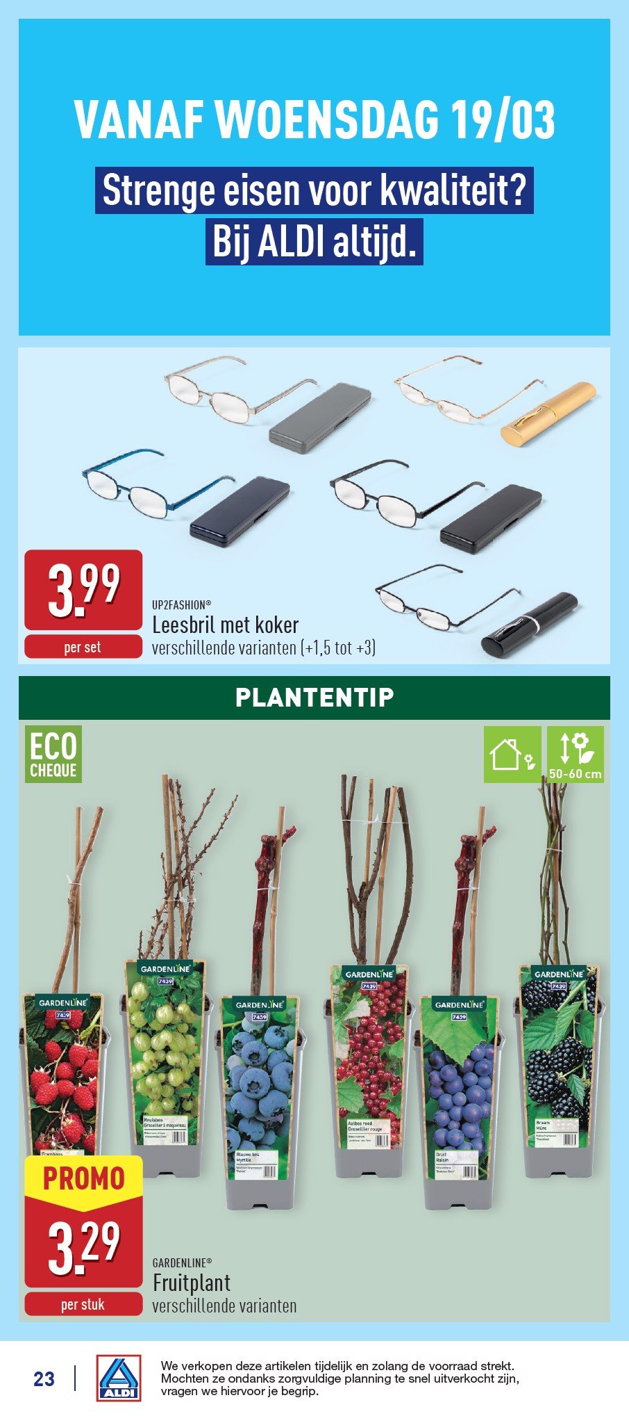 aldi - ALDI folder geldig vanaf 17/03 - 23/03 - page: 23